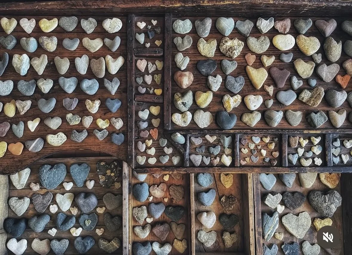 This collection of small and even smaller heart rocks by @christinevautour ~ because more love is always a beautiful answer. 

#tinytuesday Sharing my love for everything tiny on Tuesdays.