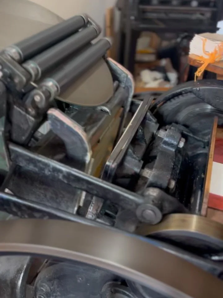 The heart of this retreat is timelessness.

A three-day letterpress printing experience at @blackcatboulder with the uber-talented @birddog celebrating the simple pleasure of ink on paper, thoughtful words on the page, and the small handcrafted ritua