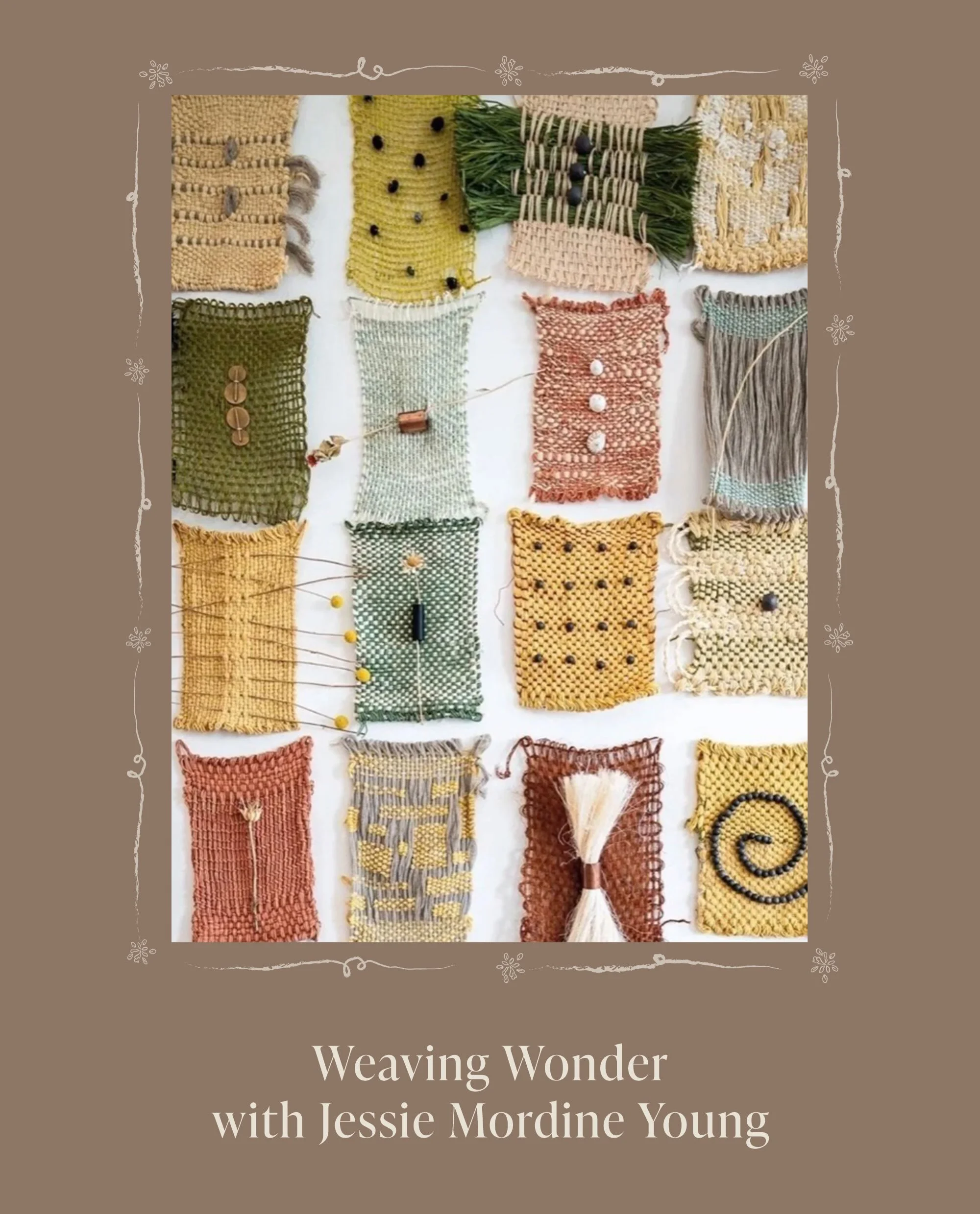 It&rsquo;s always a joy to announce our next retreat at @blackcatboulder.

Weaving Wonder with @jessiemordine 
June 4&ndash;6, 2027

At its heart, this retreat is about connecting through craft ~ cultivating curiosity and discovering what&rsquo;s pos
