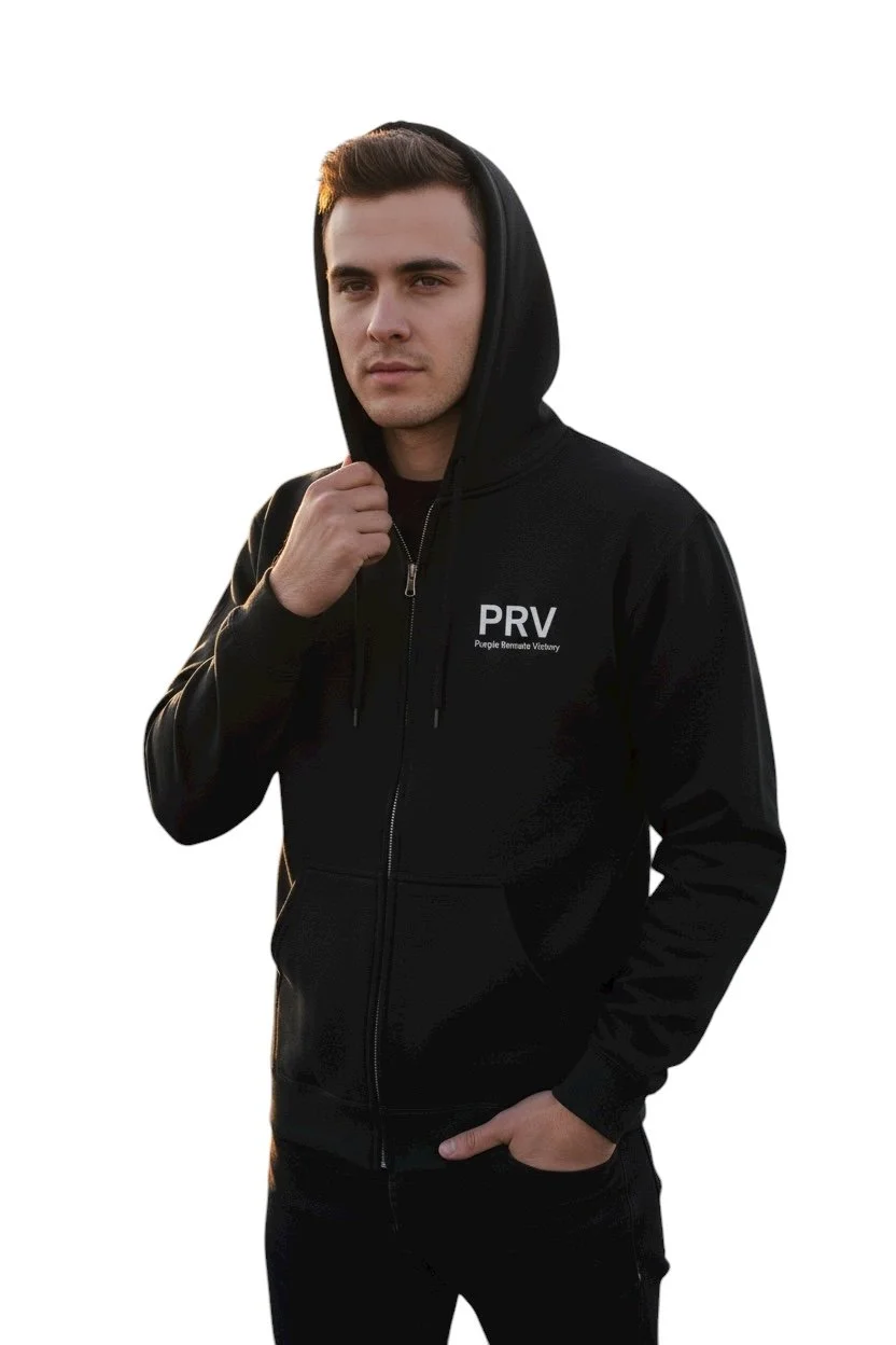 Veste Zippé Homme PRV - Black Frequency