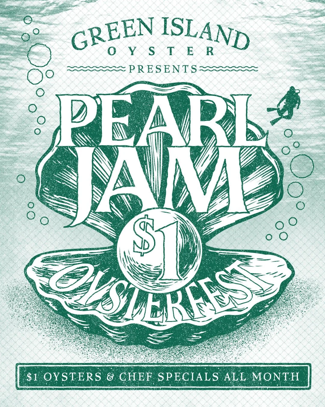 It's the number one question we get, and now we can happily say...YES...we have dollar oysters! ⁠
⁠
October is 'Pearl Jam' Oysterfest month at GIO and we're celebrating with $1 oysters (24pp limit) all day every day, along with some amazing chef spec