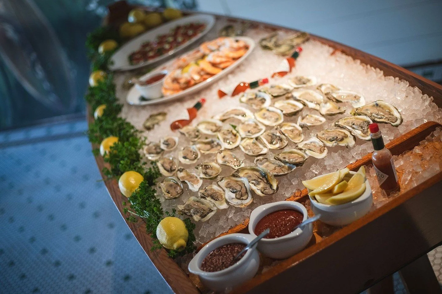 🦪🦪🦪 We can't thank @worcesterbdc enough for their tremendous support and donation to our Vivienne Fire Relief Fund. Last night's cocktail party was the PERFECT maiden voyage for our GIO oyster party boat. Thank you again to everyone who joined us 