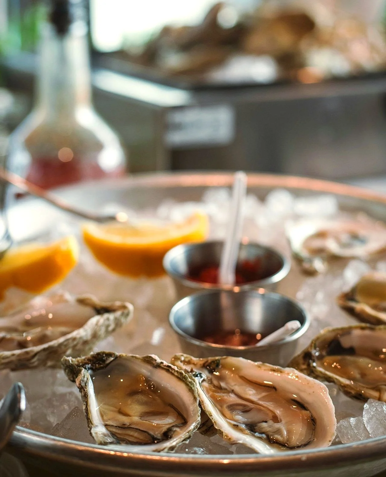 Well would you look at that. Another day that ends in 'Y'. You know what that means...Dollar oysters noon 'til close. Only at Green Island Oyster!