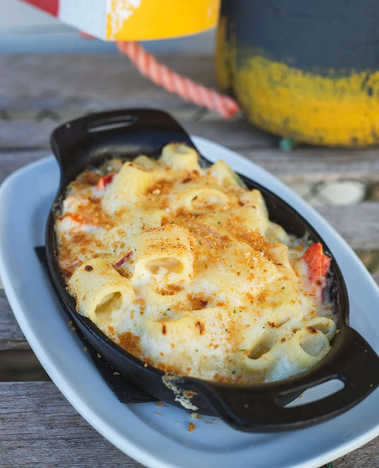Comfort food, leveled up.⁠
⁠
Our Lobster Mac &amp; Cheese is rich, indulgent, and not here to play small&mdash;cheddar, grana, gruy&egrave;re, mezze rigatoni, and a golden breadcrumb finish&hellip; loaded with lobster.⁠
⁠
Technically an appetizer. Re