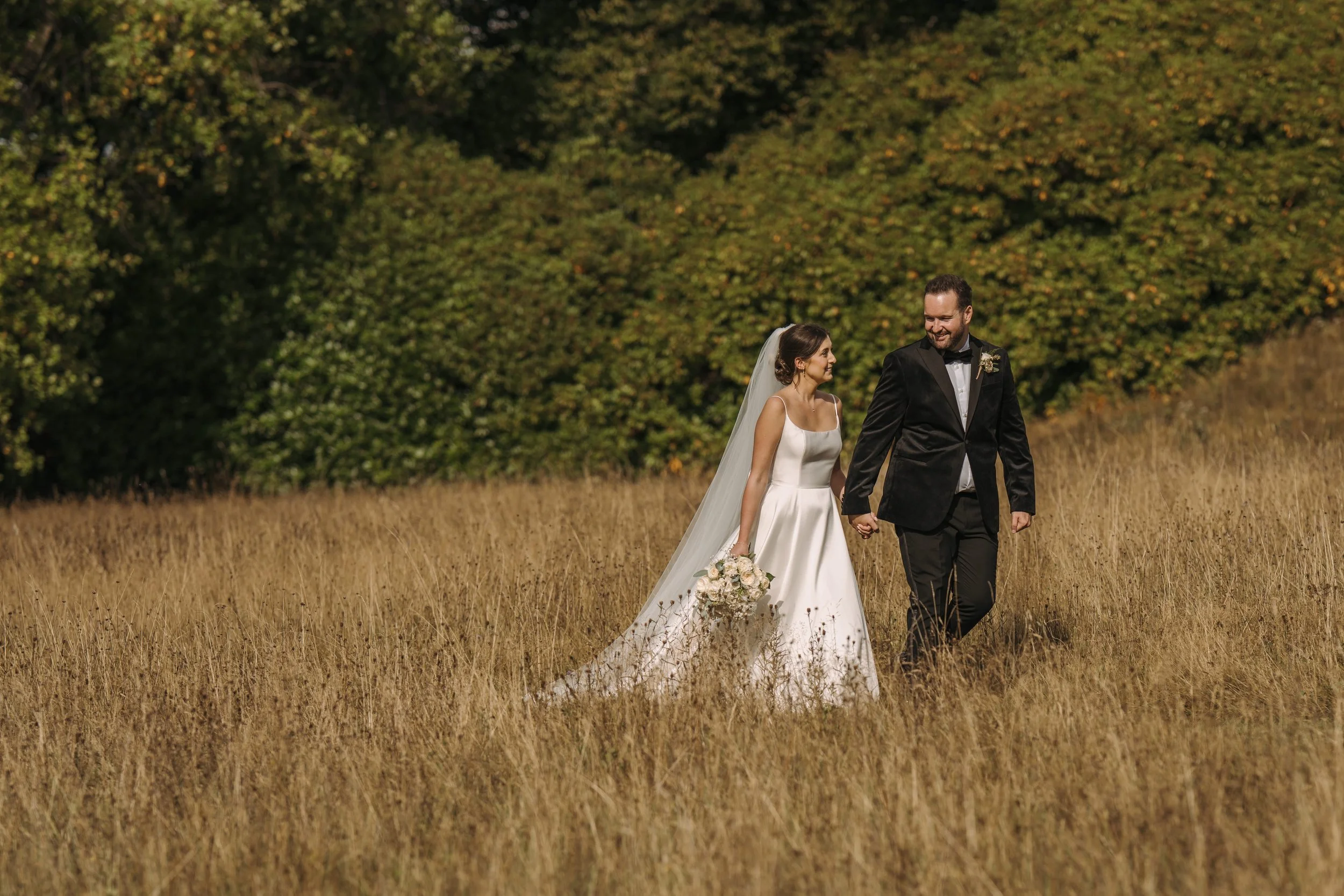 Natural wedding photography South Wales