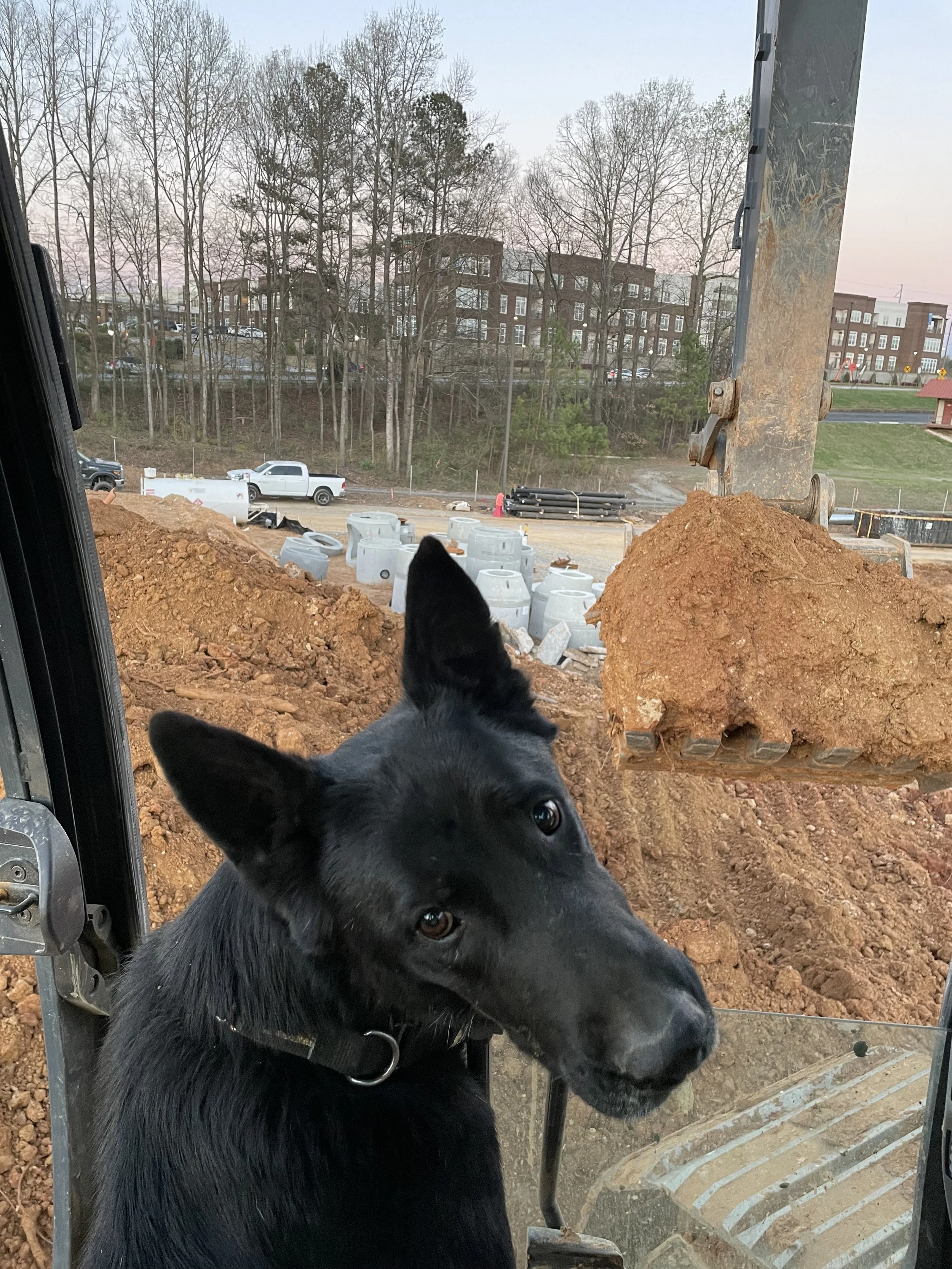 Jax on a J Wells excavation and site preparation project in Suwanee, Georgia