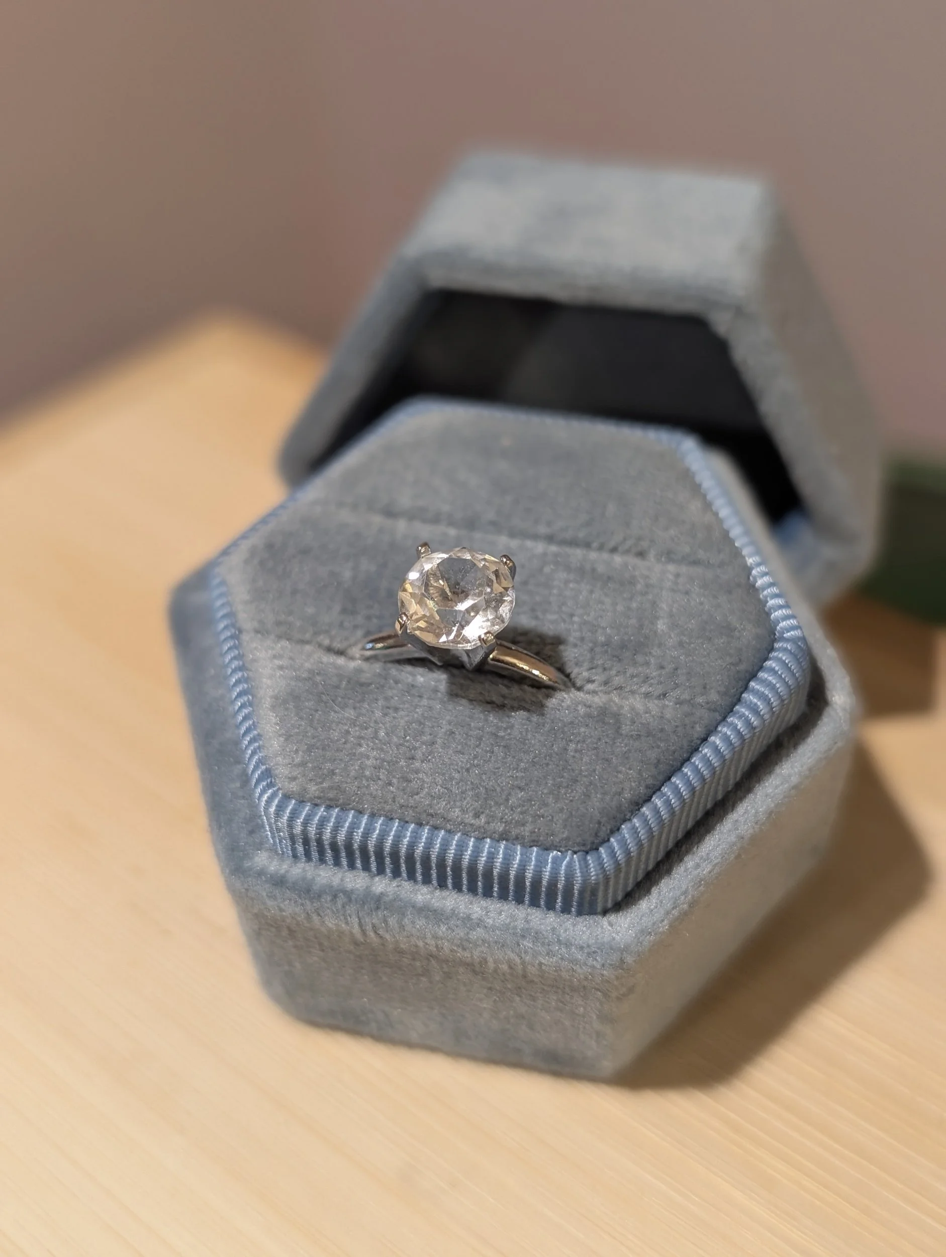 Vintage Solitaire Ring | Size 5