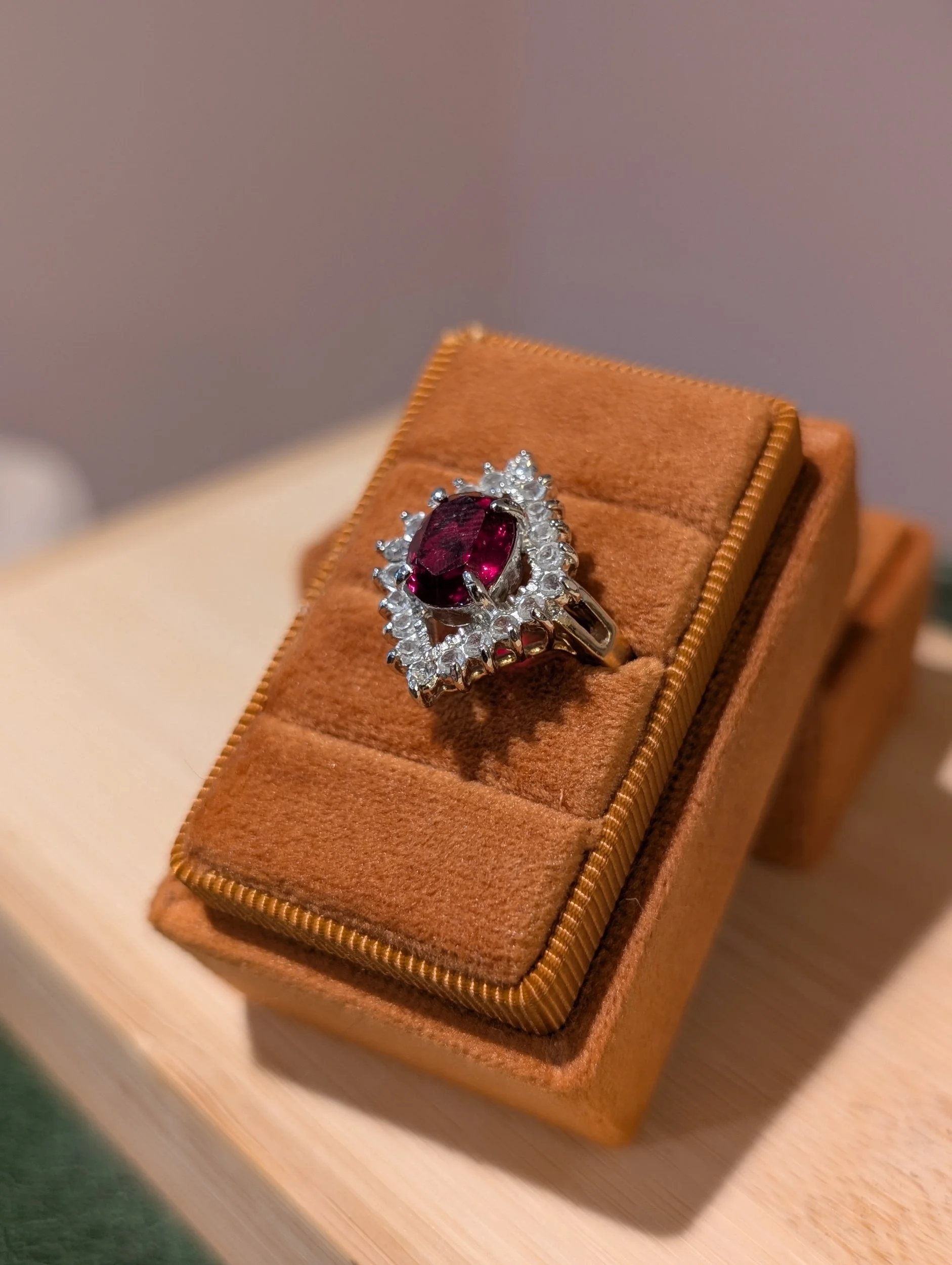 Vintage Garnet Ring | Size 6