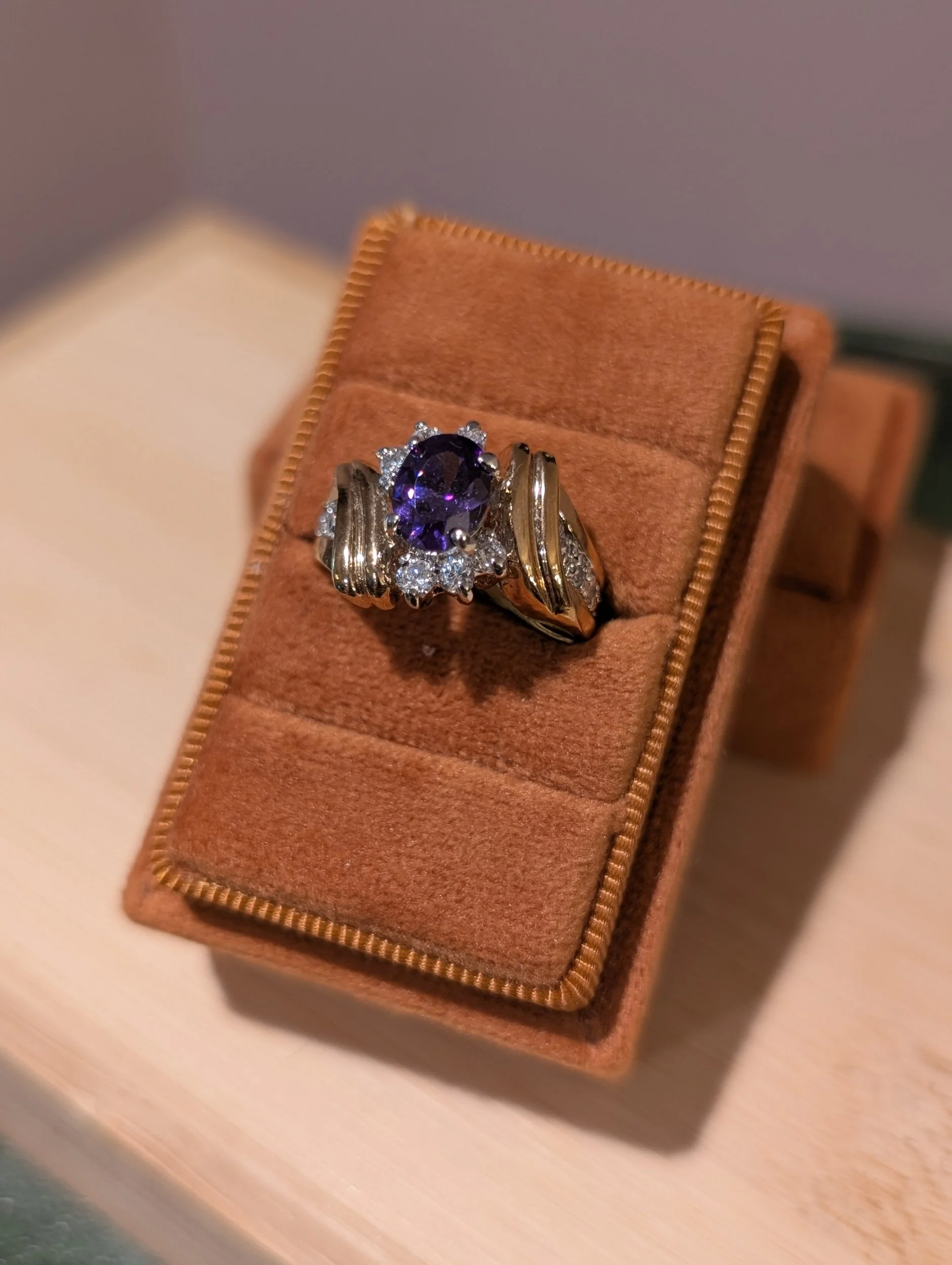 Amethyst Vintage Ring | Size 6