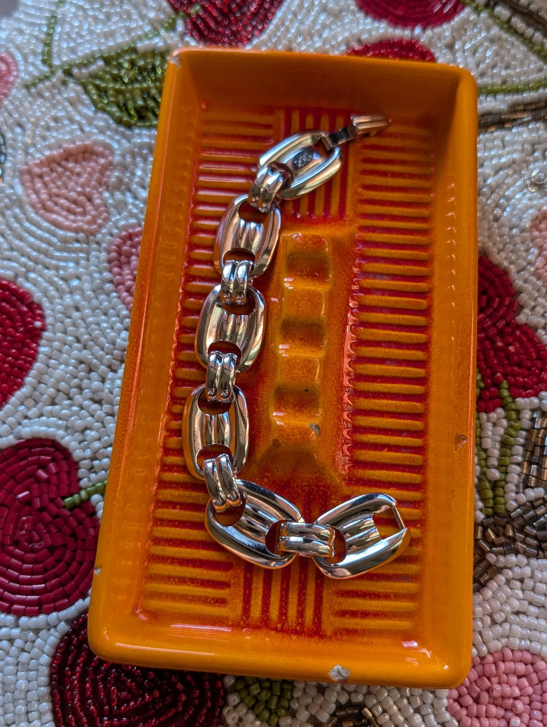 Vintage Joan Rivers Mariner Link Bracelet
