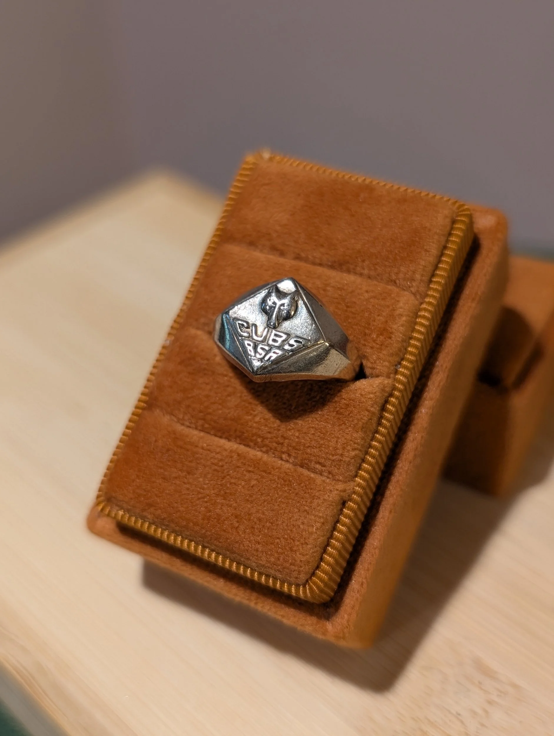 Vintage Sterling Silver Cub Scout Ring | Size 6