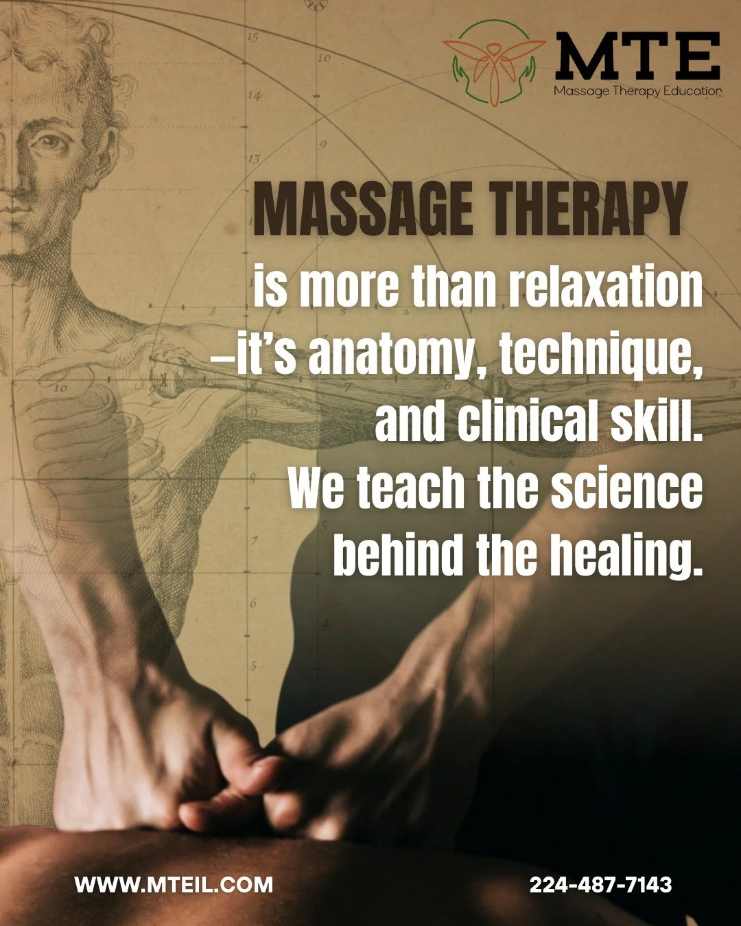 Massage therapy teaches you more than techniques.
You build communication, boundaries, confidence, and a deeper understanding of the human body.
📚 A career where learning never stops&mdash;in the best way.

#ProfessionalDevelopment #MassageEducation