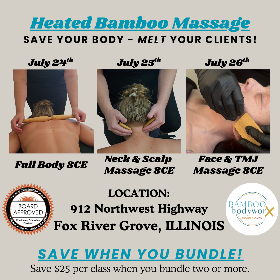 Heated Bamboo Massage