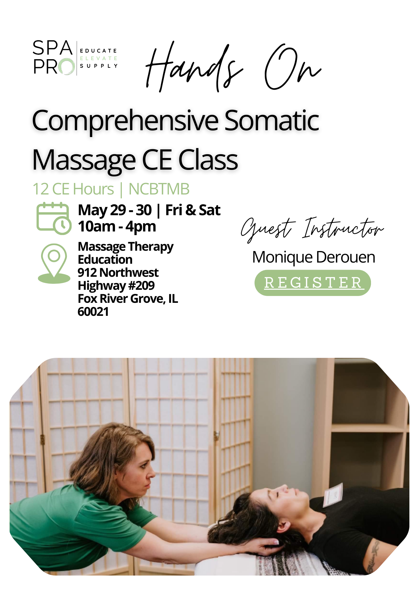 Comprehensive Somatic Massage CE Class