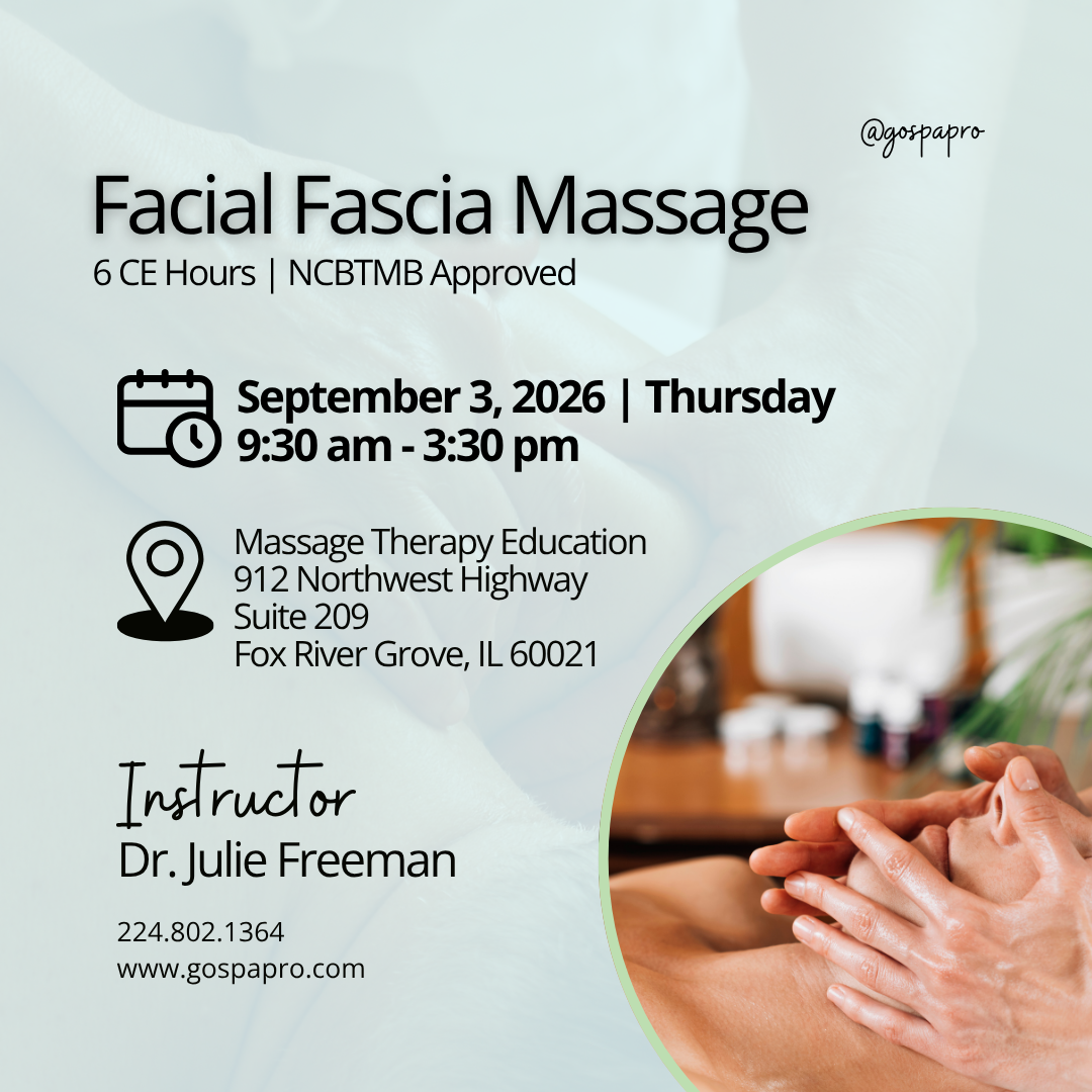 Facial Fascia Massage Class