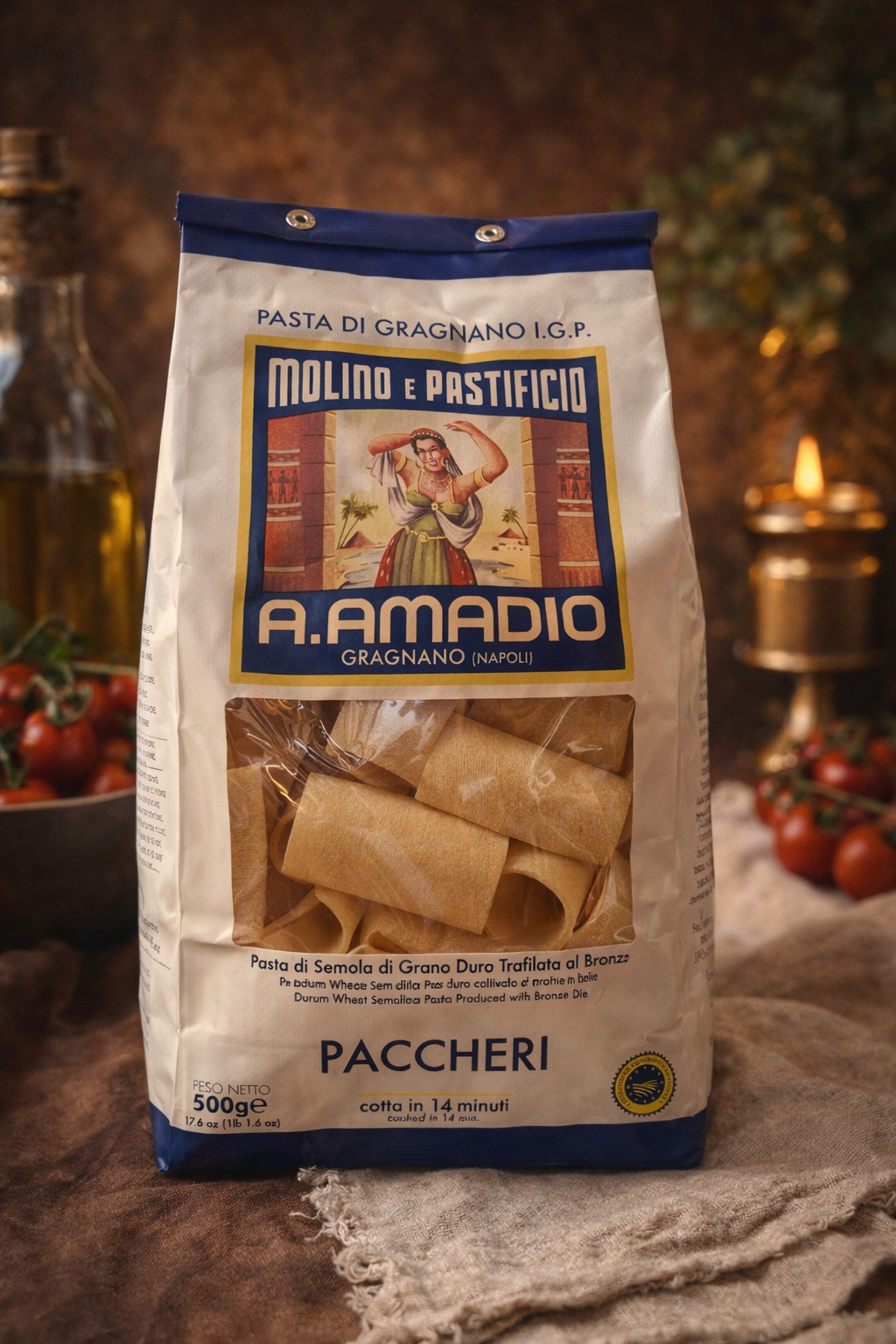 PACCHERI DI GRAGNANO I.G.P. — A. AMADIO
