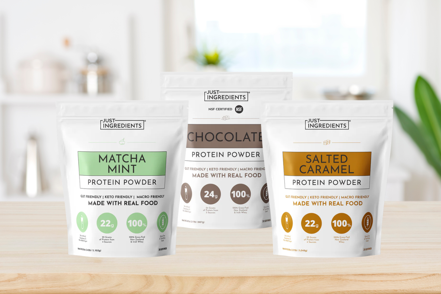Just Ingredients Protein Powders