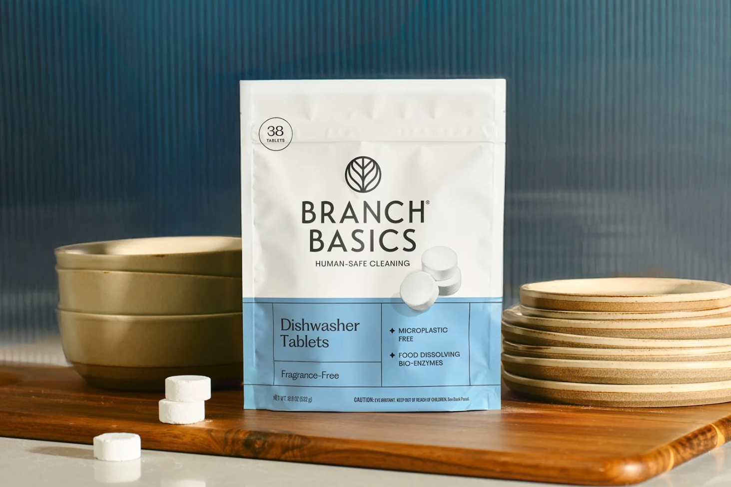 Branch Basics Dishwasher Tablets - Code: MANGOADAY for 15% off