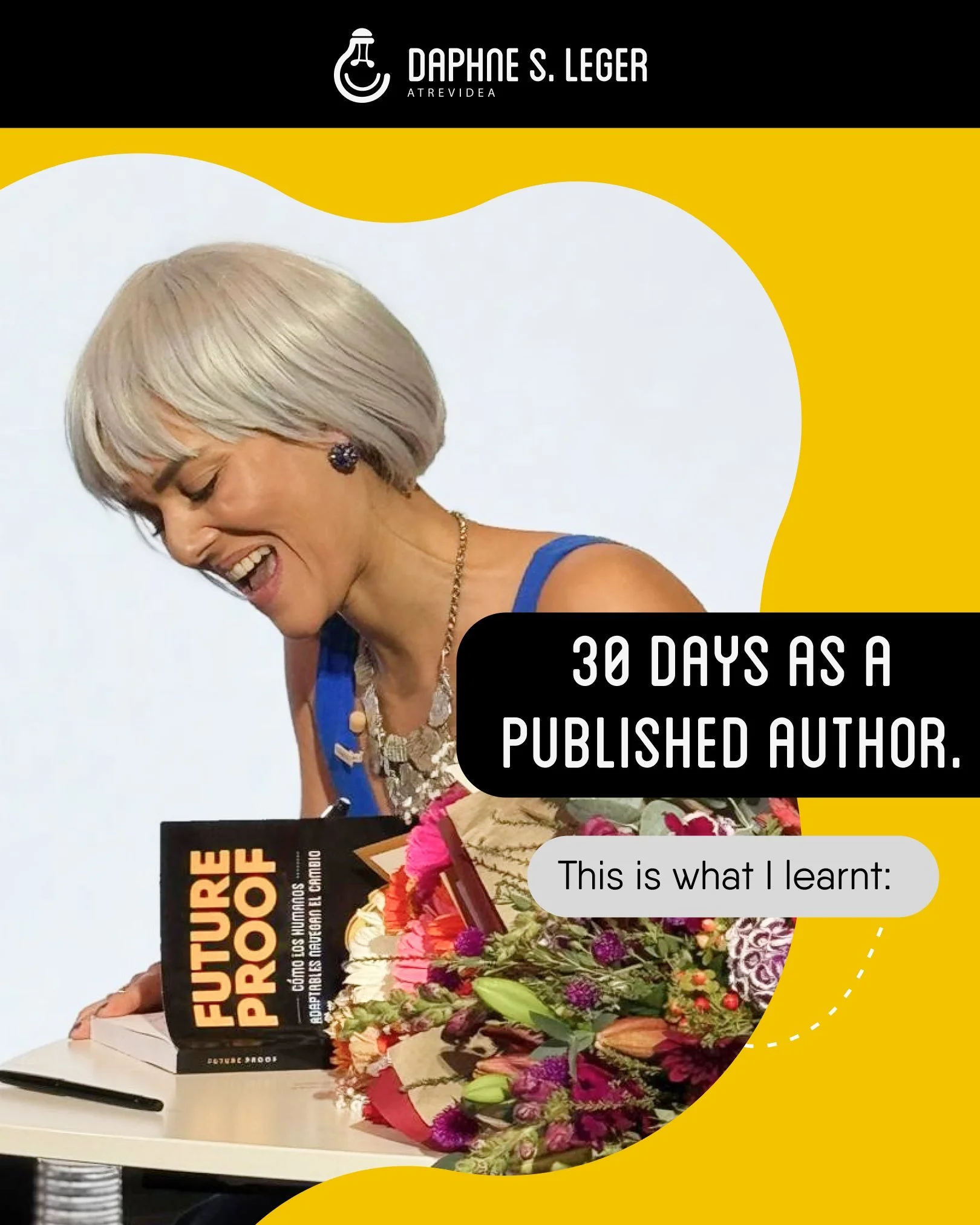 Writing about change changed me. 💫 

Every day I'm living the concepts I wrote about: Navigating uncertainty, iterating based on feedback, staying flexible on execution while being clear on purpose.

👁️ Meta moment: I'm using my own book as my guid