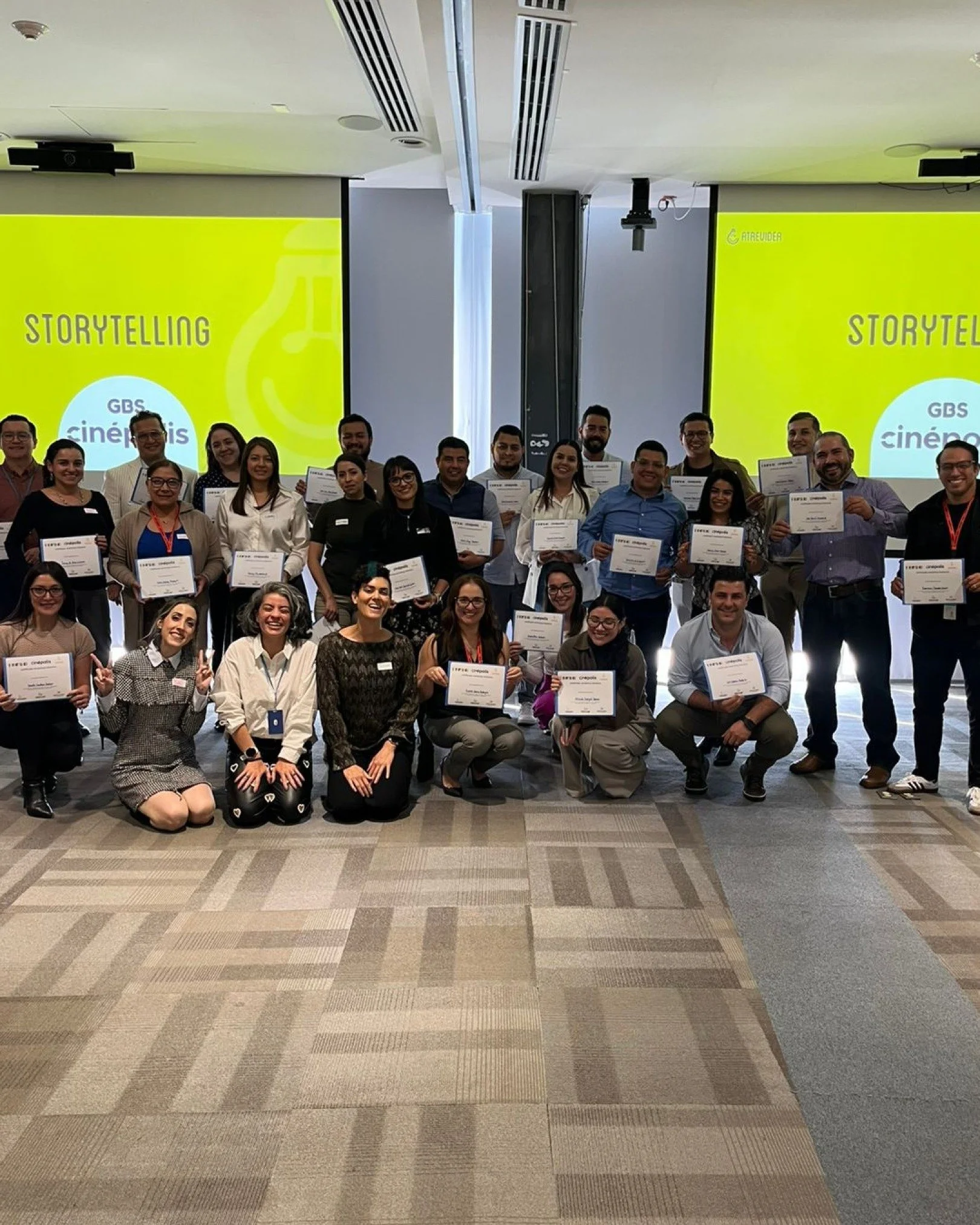 The most important story you&rsquo;ll ever tell is the one you tell yourself. 🗣

I recently facilitated a storytelling and high-impact presentations workshop for Cin&eacute;polis&mdash;a company that brings stories to cinema audiences around the wor