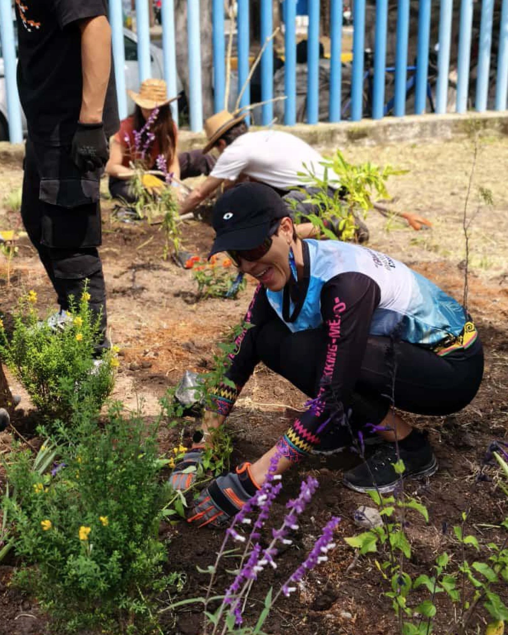 We planted our first pocket forest 🌱
In a public park in Iztapalapa, Mexico City &mdash;a place that used to be only cement.

I say *we* because this didn&rsquo;t happen alone.💛

It happened because a group of people and organizations decided to do