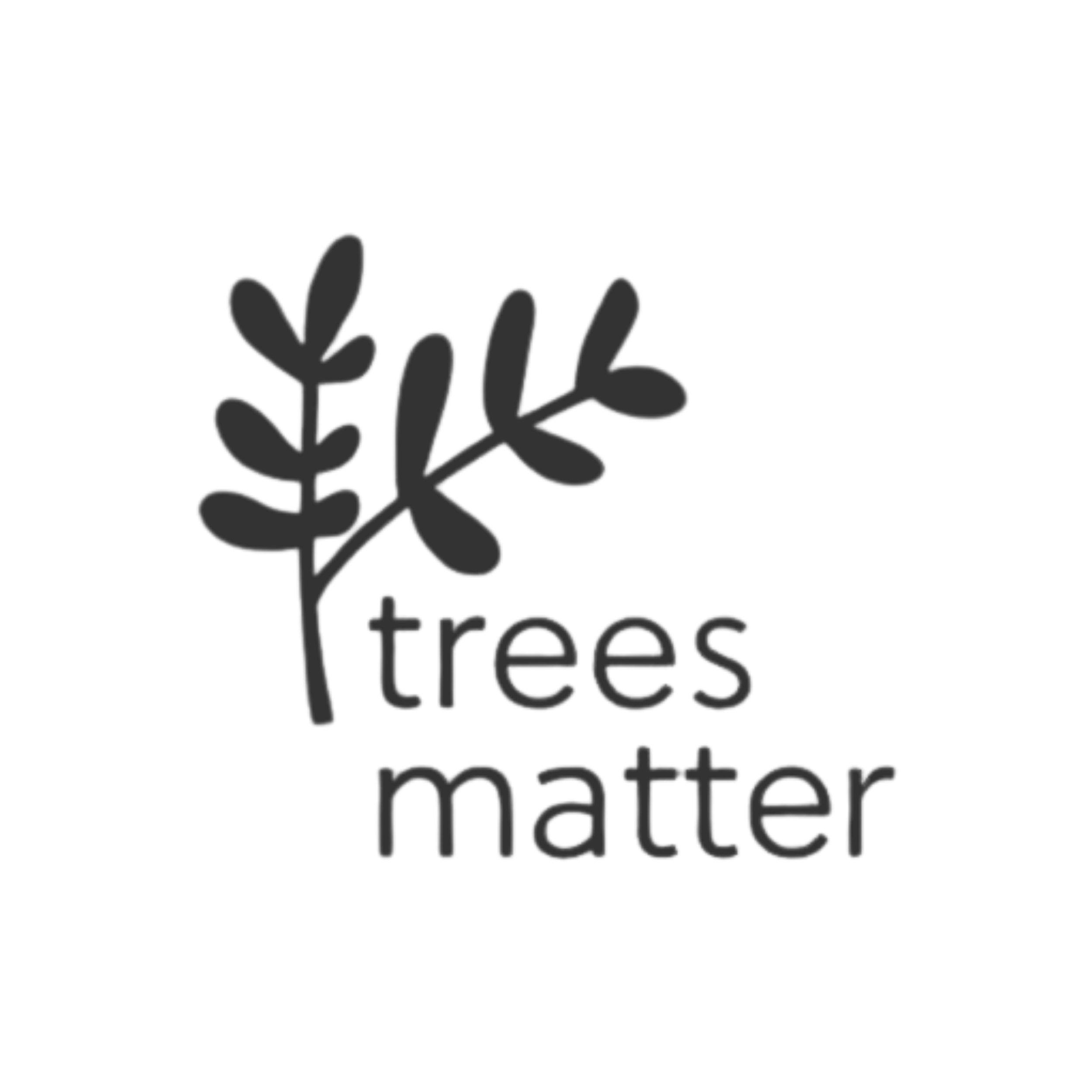 Black text on a white background reads "Build a stress free life" with a simple black illustration of leaves.