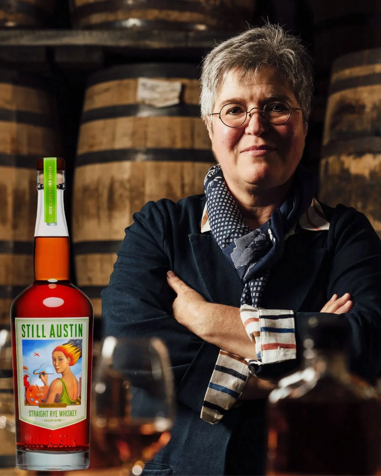 Rye Day the 13th deserves a whiskey with character and a woman's finesse. 

Today we&rsquo;re raising a glass to Nancy &ldquo;The Nose&rdquo; Fraley, the woman behind Still Austin&rsquo;s remarkable blends, including The Artist Straight Rye. Her tale