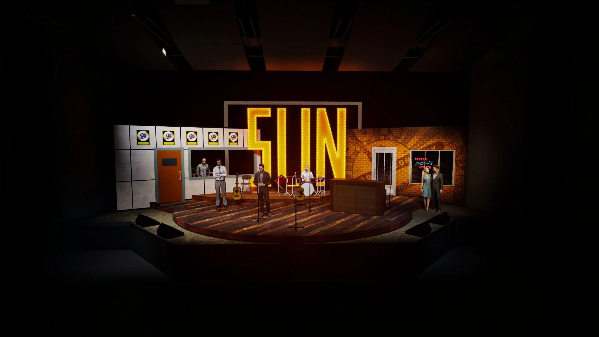 Million Dollar Quartet - South Coast Rep - Scenic Design Brandon PT Davis - Design Rendering3.jpg