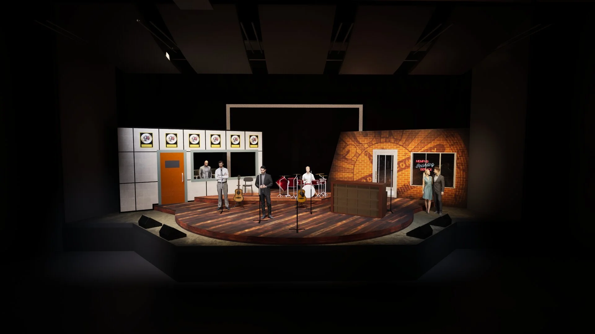 Million Dollar Quartet - South Coast Rep - Scenic Design Brandon PT Davis - Design Rendering1.jpg