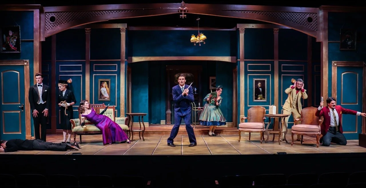 Clue on Stage Scenic Design by Brandon PT Davis