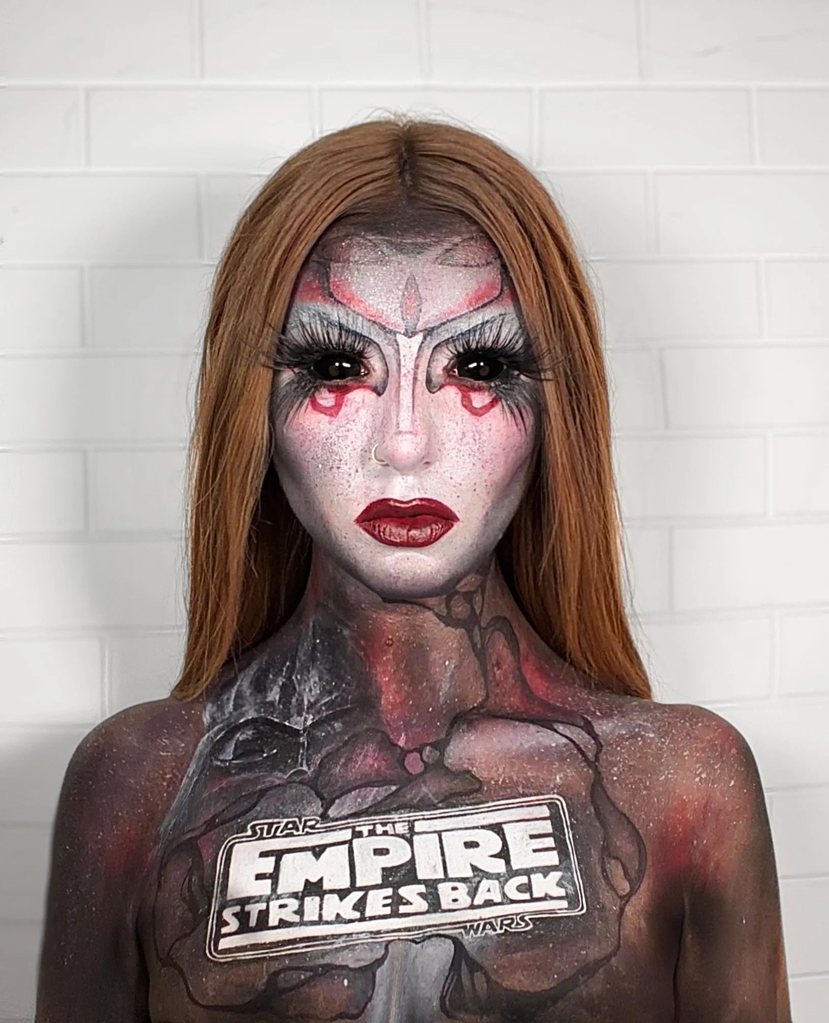 Are you a Jedi master? Because Yoda-Lucious&hellip; HA🤍 
Happy May 4th to you all!! 
&bull;
&bull;
&bull;
@mehronmakeup 
@pinkyparadisedotcom 
@eldorafalseeyelashes 
@hungvanngobeauty 
@donshobbyshop 
@starwars 
@markhamill 
&bull;
&bull;
#bodypaint