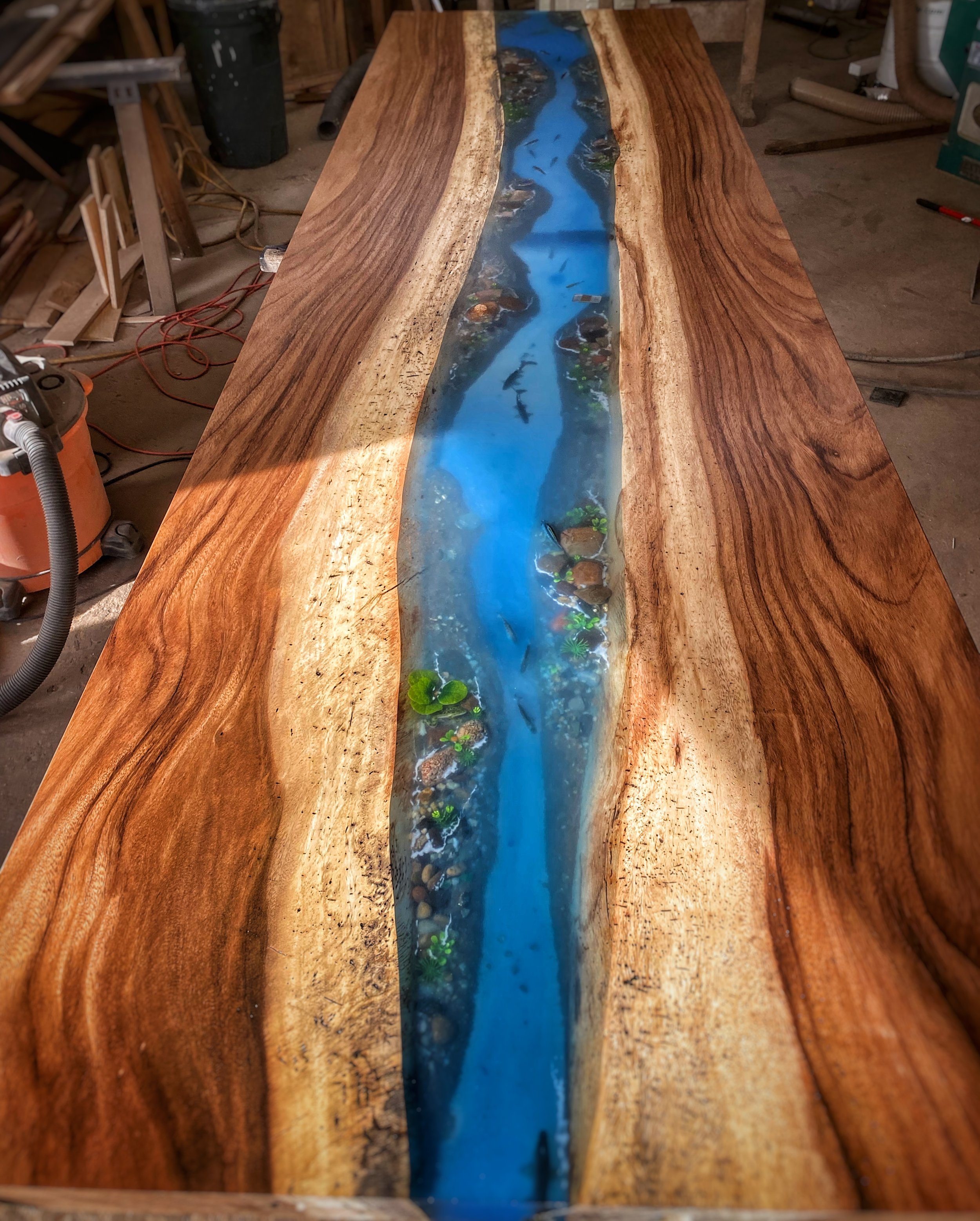 Even at 14' long, this communal dining table will be the talk of the meal! always something new to find.