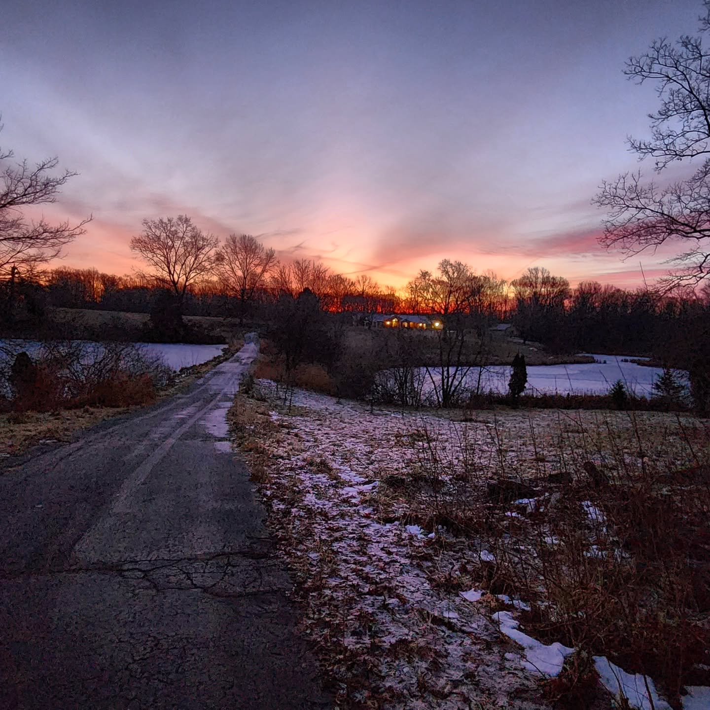 I'm not up at the crack of dawn too often, but when I am it sure is pretty 💜