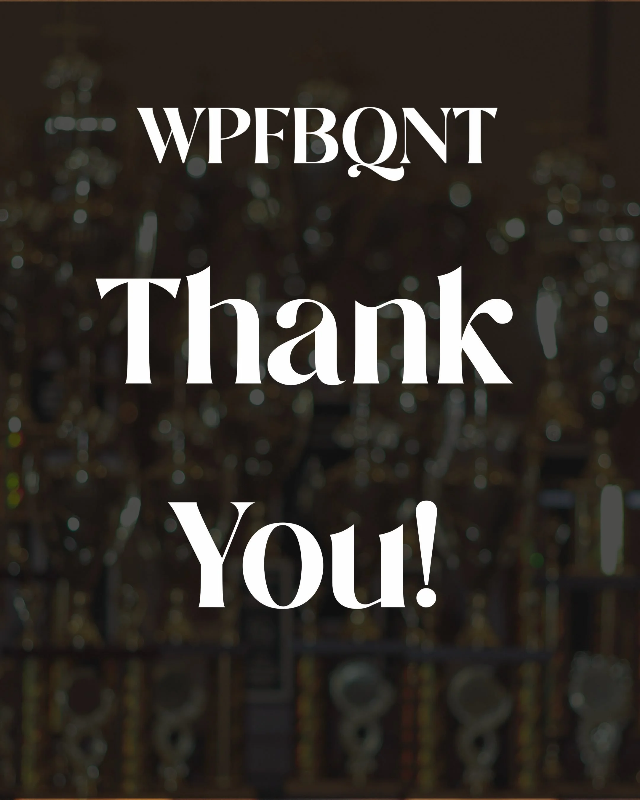 We&rsquo;re so grateful for everyone who made Nationals a success!

Thank you, @daintyjewellsfoundation

Thank you, @logoscustombindings

Thank you, @southeast.wpfbq @southcentral.wpfbq @central.wpfbq @northcentral_wpfbq @nw_apostolicbq @sw_apostolic