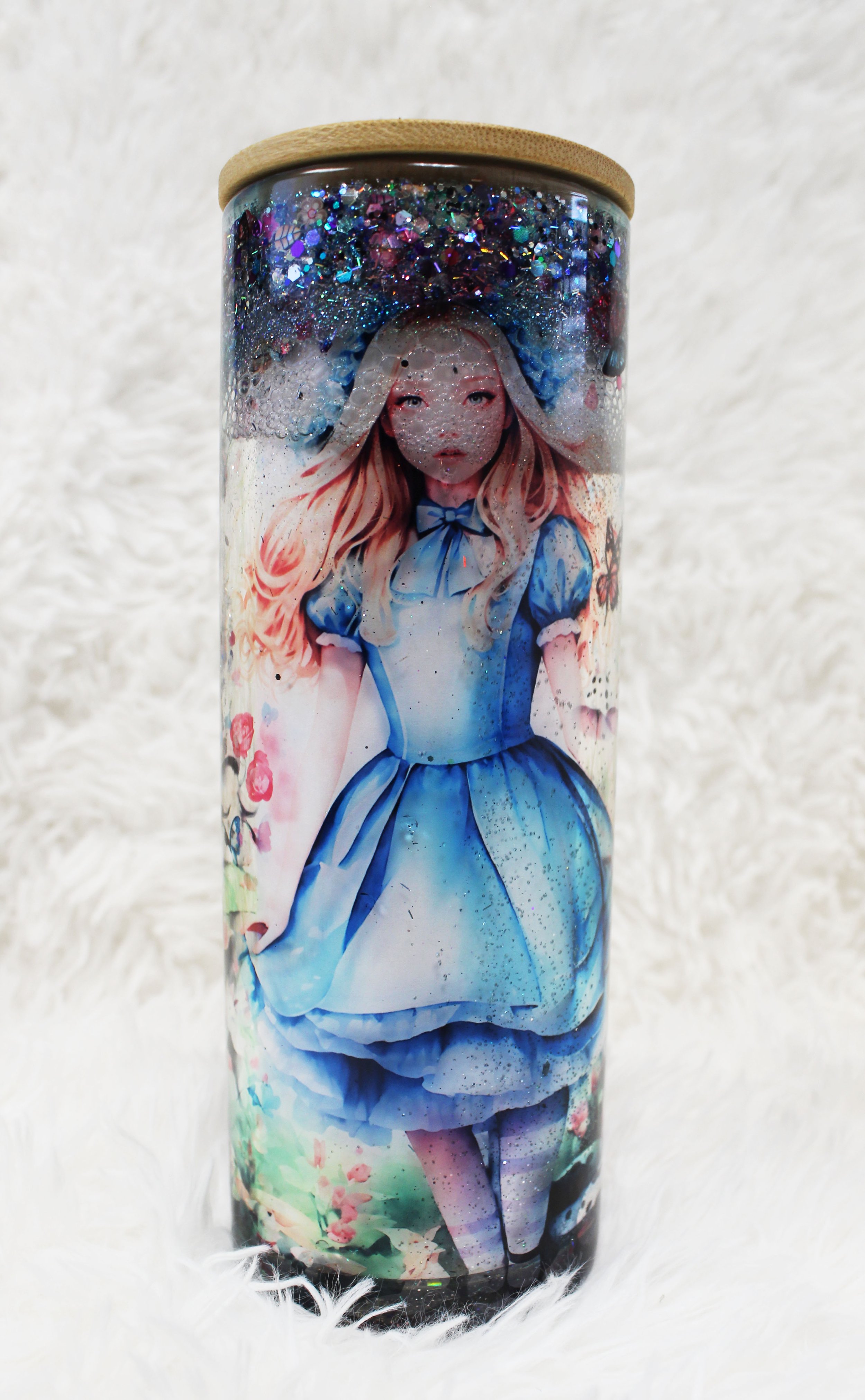 Alice Snow Globe Tumbler