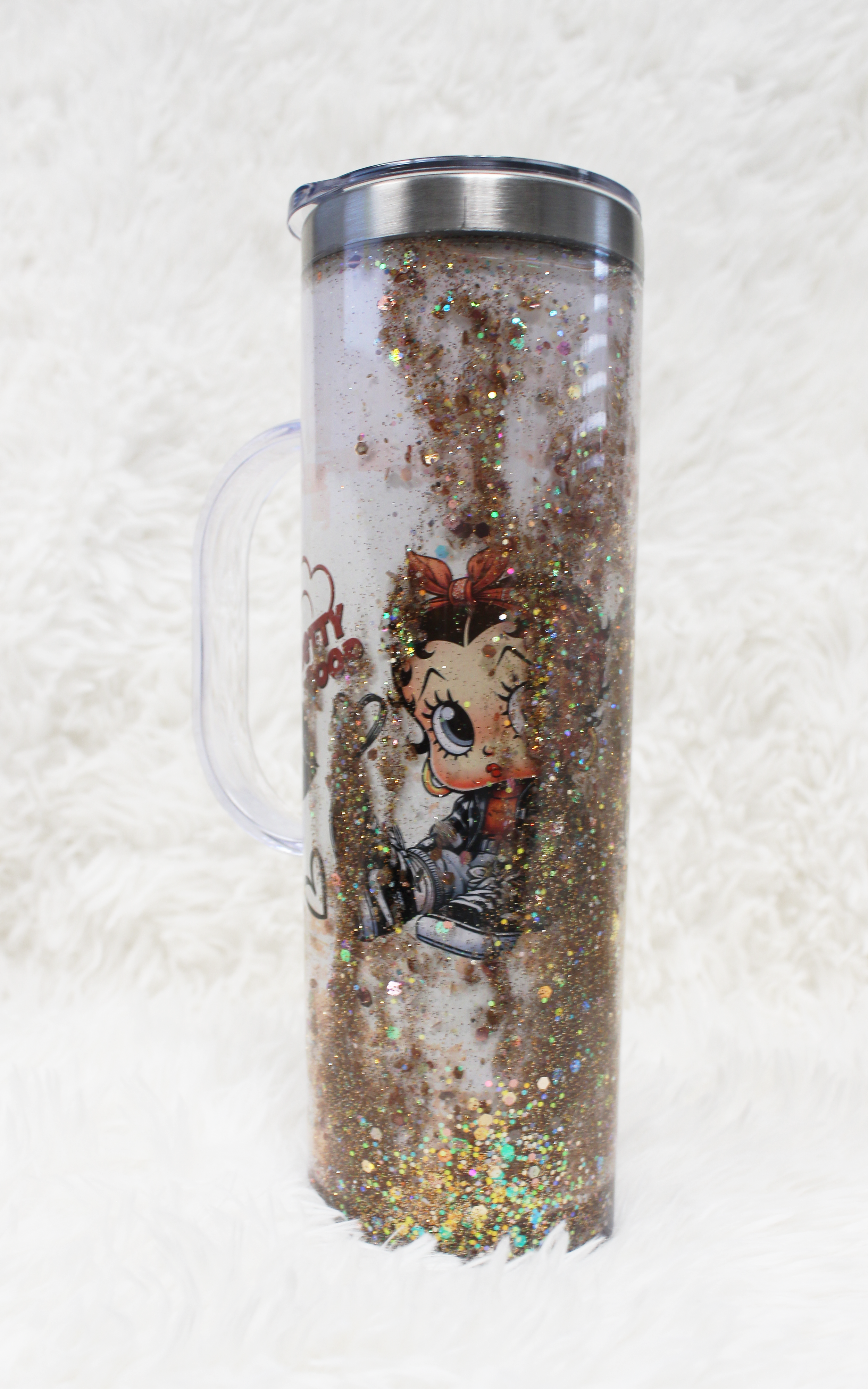 Betty the Riveter Snow Globe Tumbler