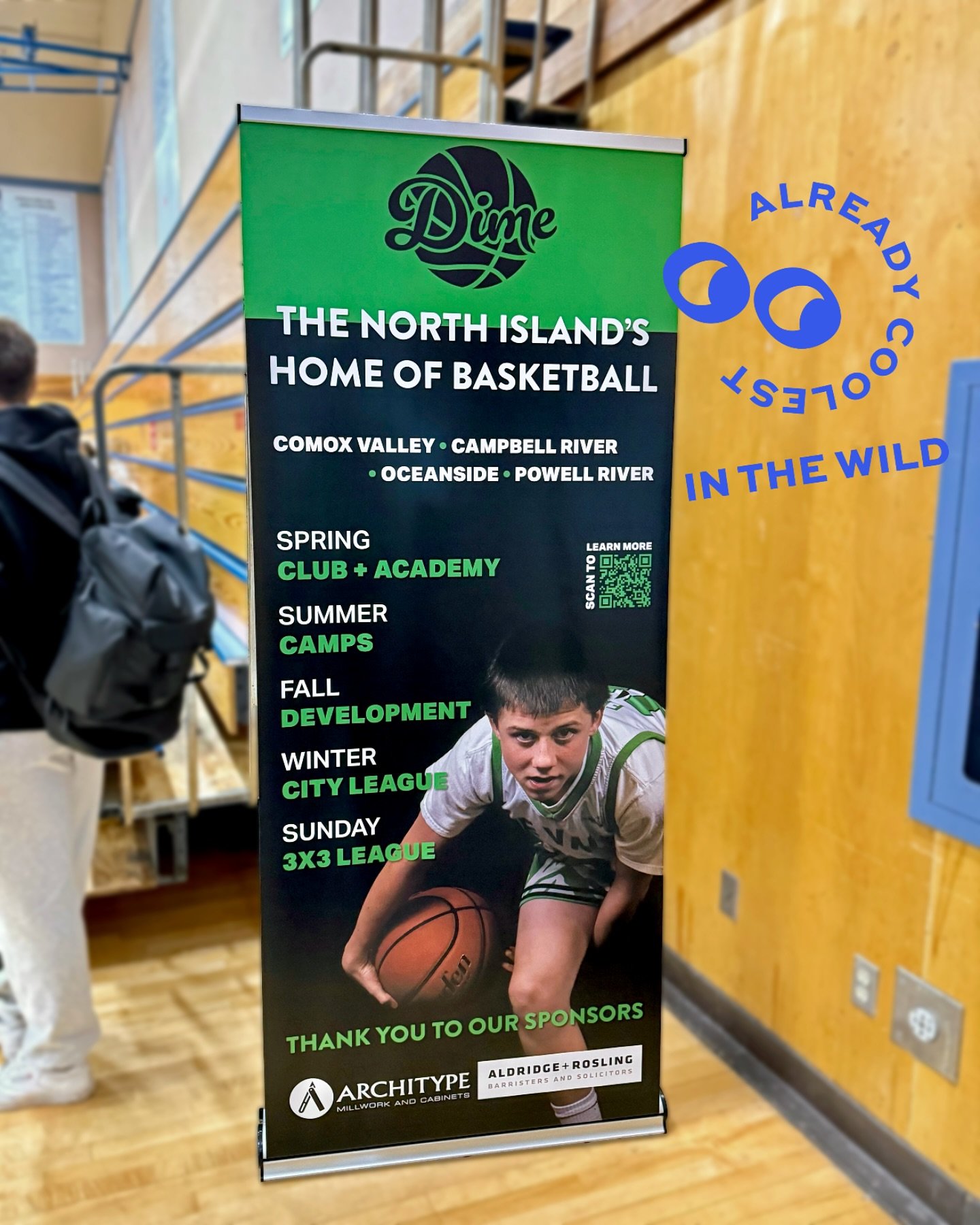 Tournament weekend just wrapped for @dimevalleybasketball and the banners were looking better than ever this year 🏀 It&rsquo;s so much easier to design with amazing photography and the most photogenic players on the island 💅

.
.
.
.
#basketball #s