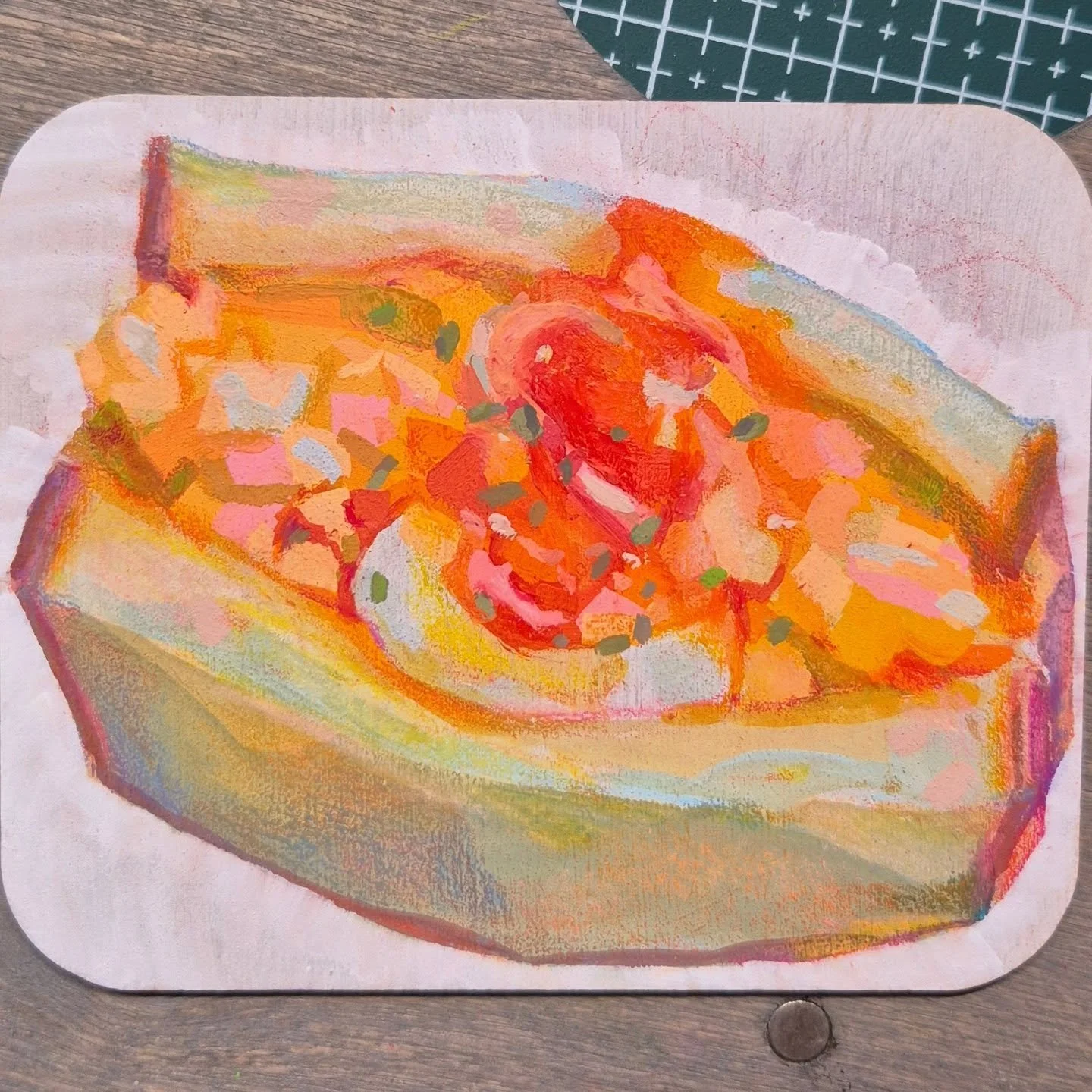 7/30 #pleinairpril #nopleinnogain @warriorpainters 

so easy to fall in love...
egg sando