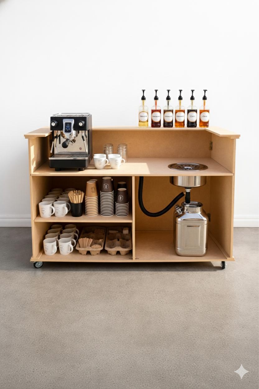 Mobile bar cart