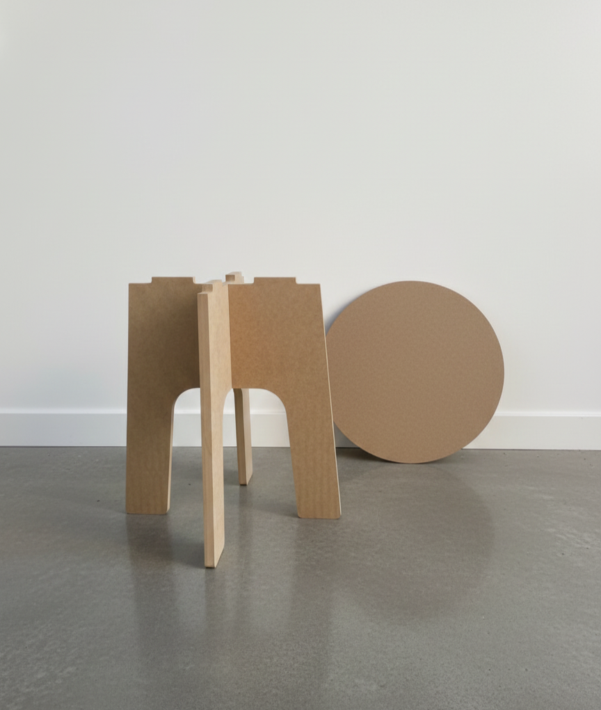 A high-resolution studio shot on a clean white background. Show the Stoolie half-collapsed, with one hand at the top and one at the bottom, capturing the "twist-to-click" motion in mid-action. Use subtle motion blur lines to emphasize how fast it dep