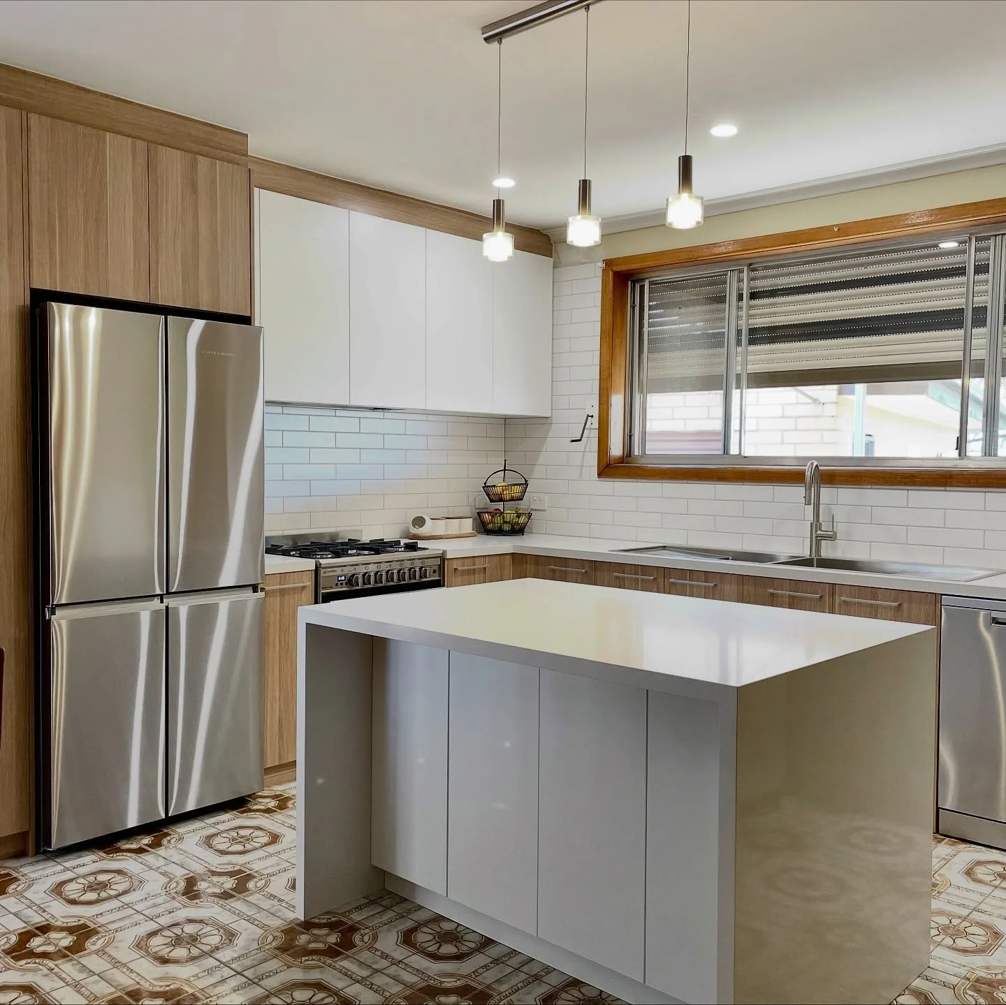 Swipe to see the transformation! ➡️

From demo dust to a kitchen that actually works &mdash; every detail, finish, and piece of hardware was chosen for function, flow, and style. This was a full design + build journey, and working with Rita and her f