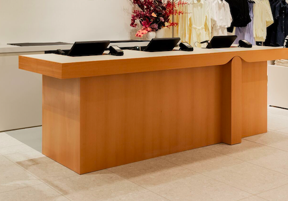 POS Counter CAD CAM Design CNC Cutting Export TopSolid Wood