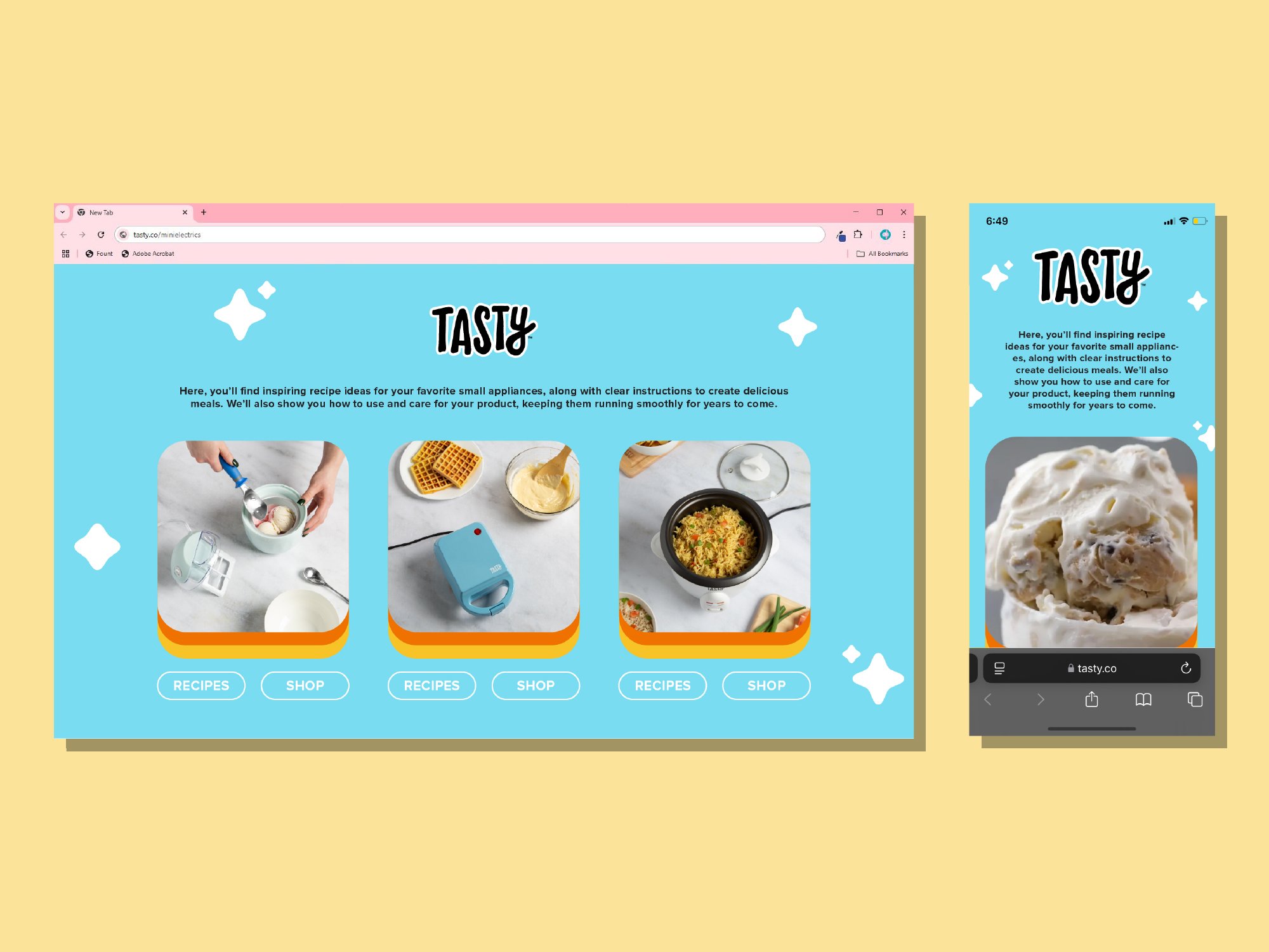 Recipe Landing Page