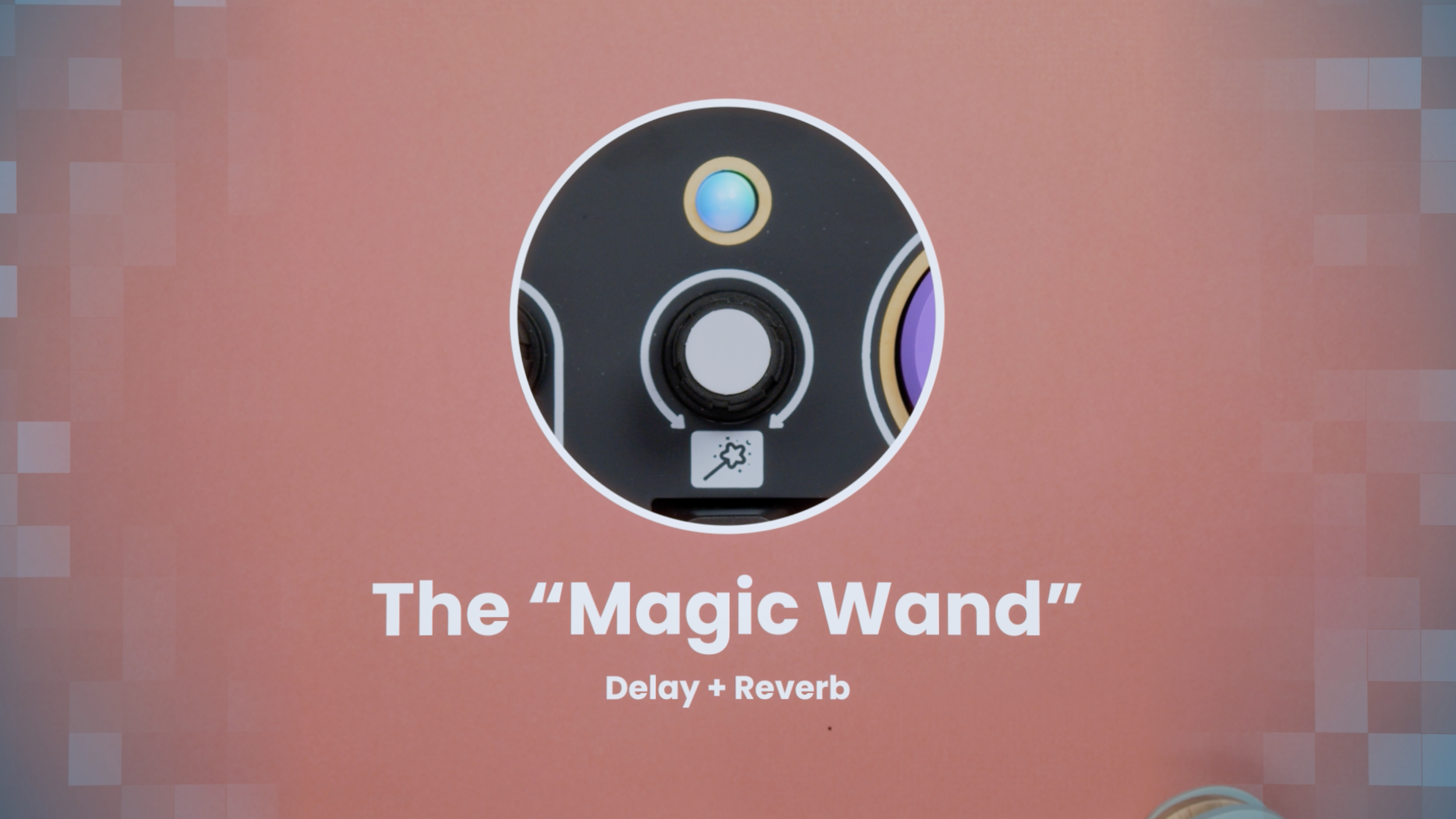 CHOMPI Magic Wand FX - Delay + Reverb
