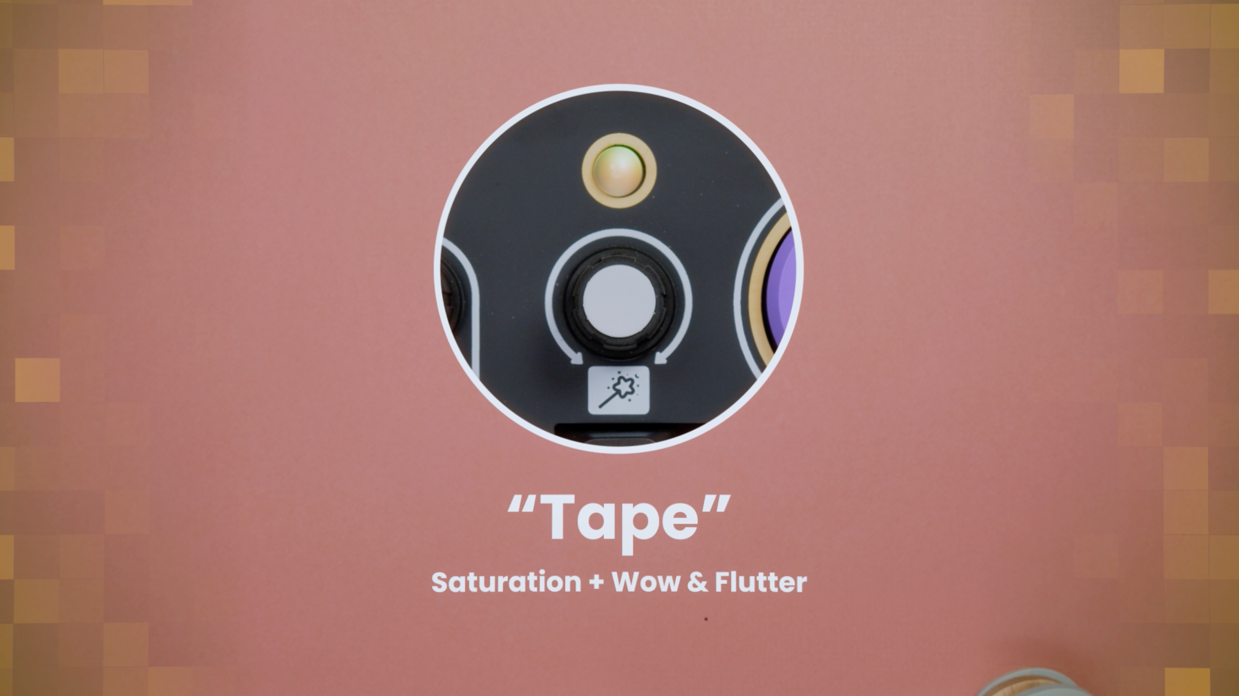 CHOMPI Tape FX - Saturation + Wow & Flutter