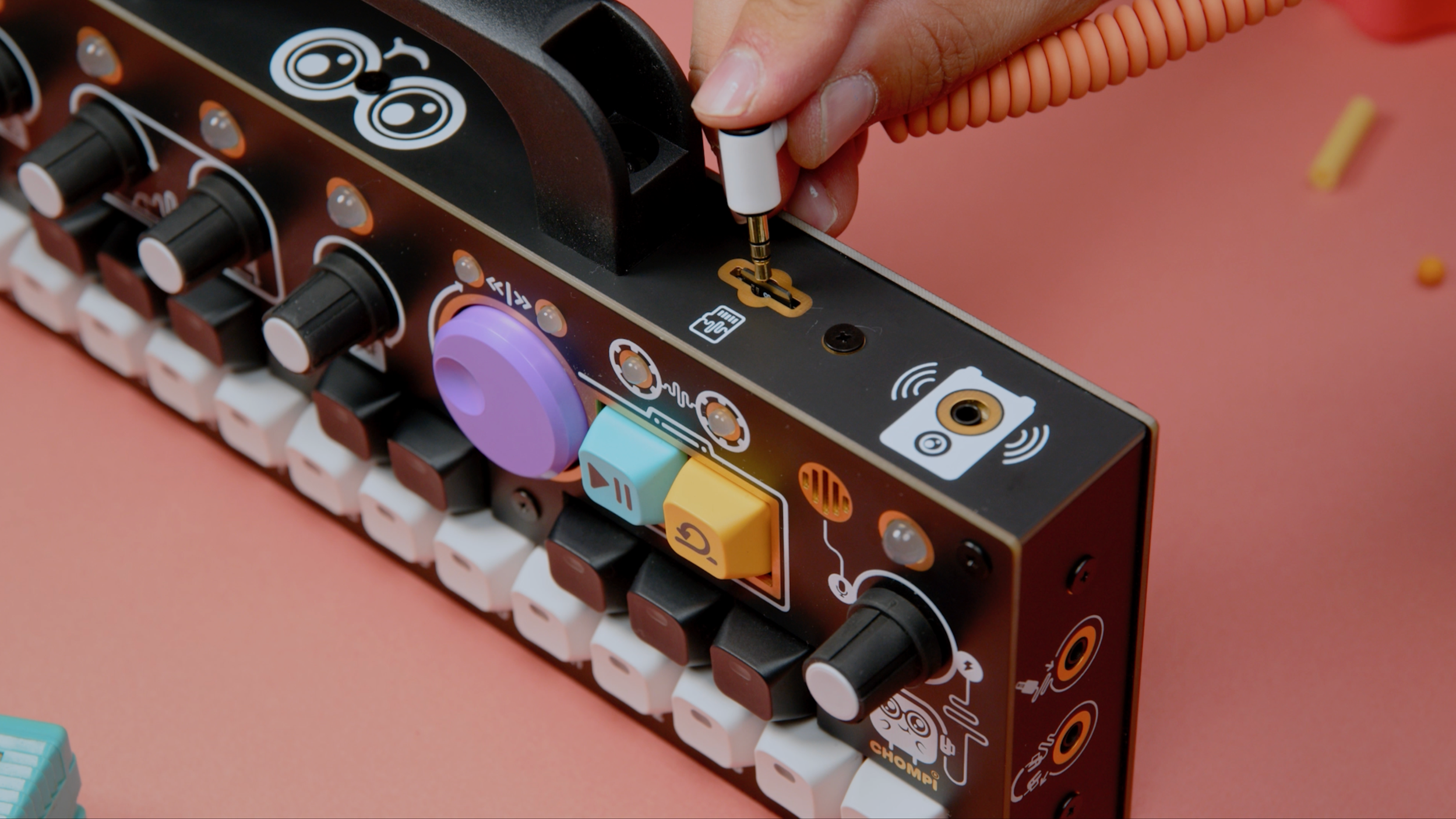 Removing CHOMPI's MicroSD Card