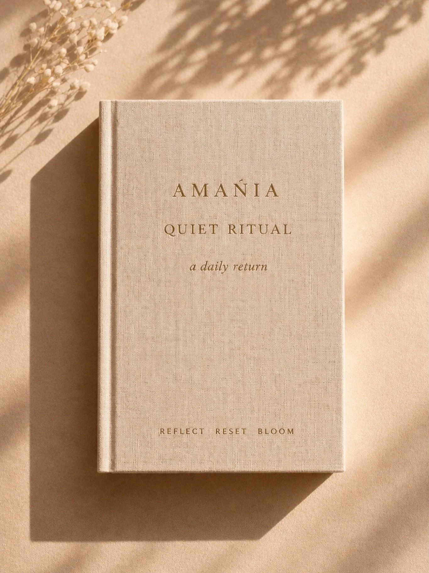Introducing your new daily ritual.
Designed for stillness, reflection, and becoming.

Not everything needs to be rushed.
Some things are meant to be felt&hellip; slowly.

This journal is your space to pause, to process, and to come back home to yours