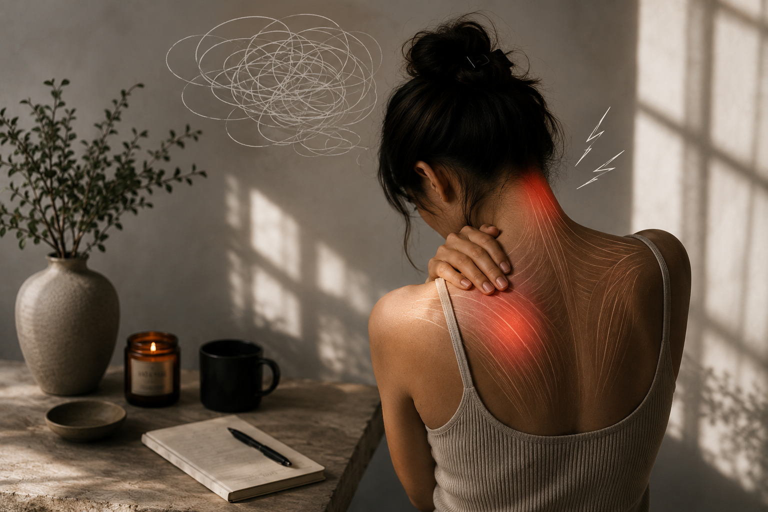 The Connection Between Stress and Muscle Pain.