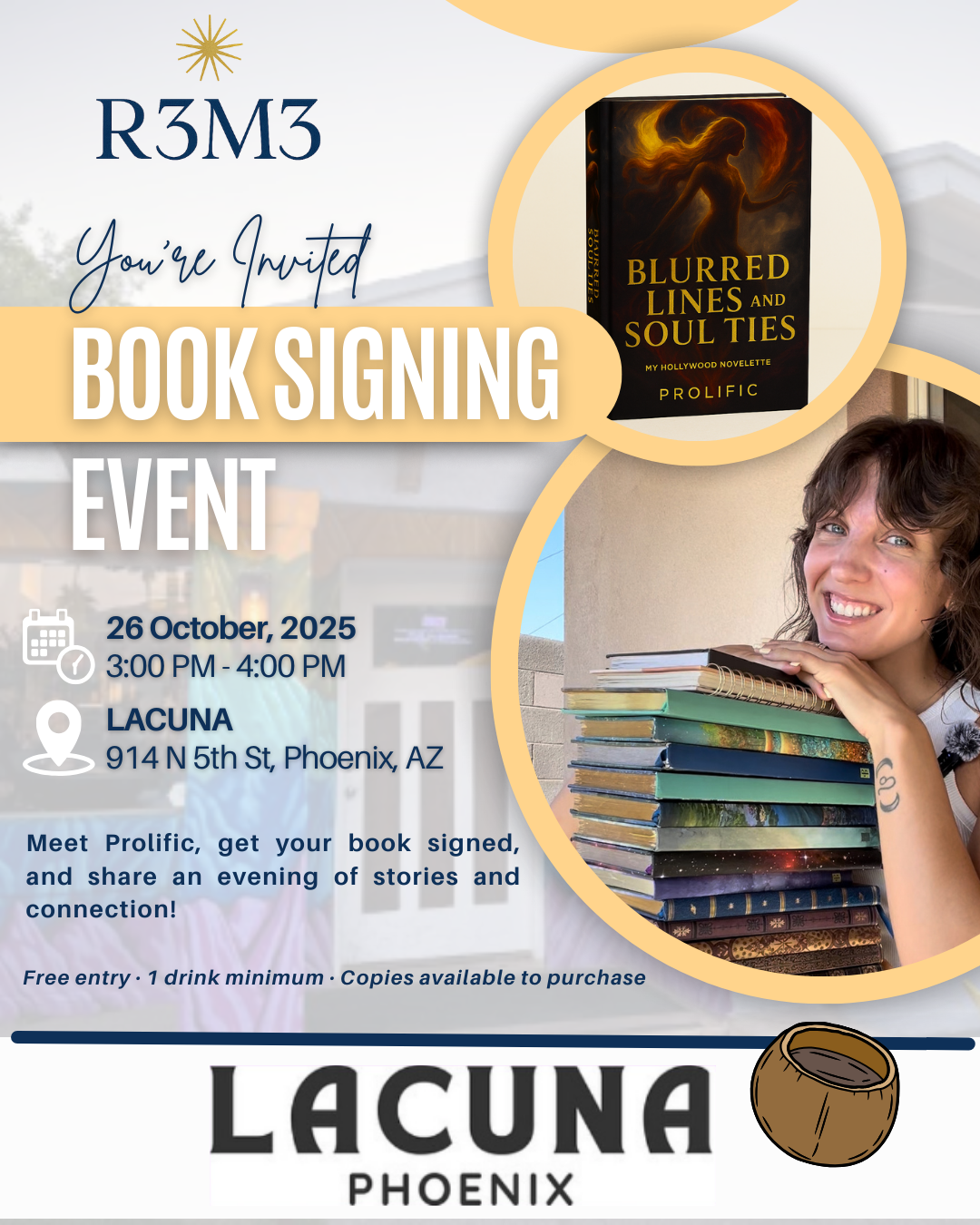 Book Signing @ LACUNA