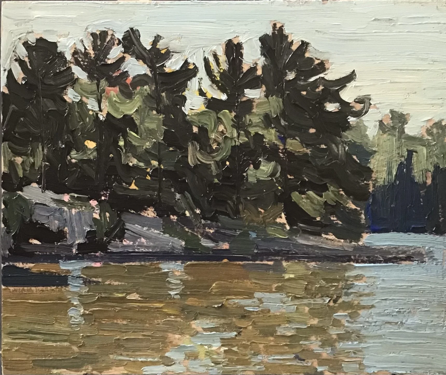 Windermere / oil on wood / 8"x9.5" / $225